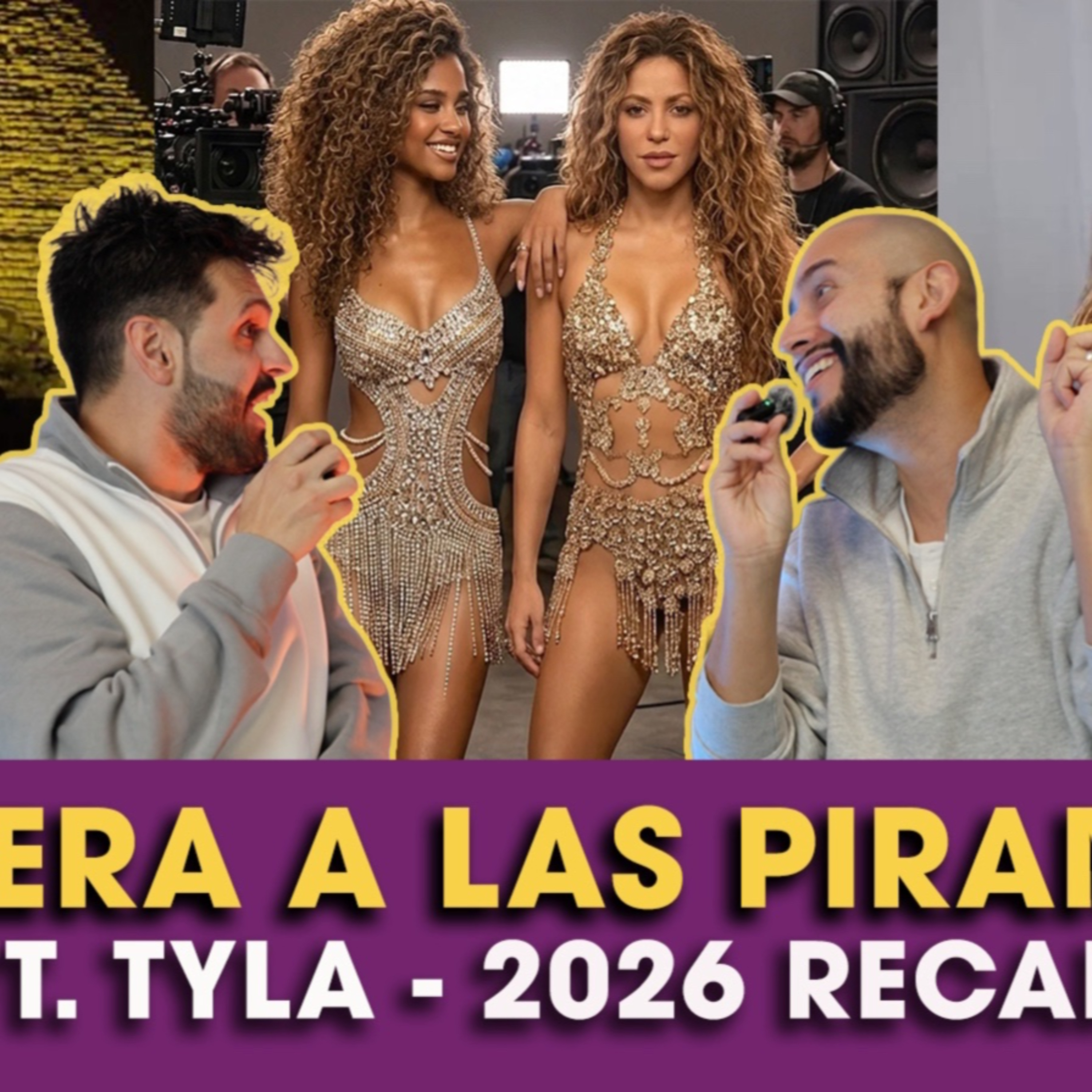 Shakira en las Pirámides de Giza 💃🏻 | Collab con Tyla | Presentacion en los Oscar 🎭