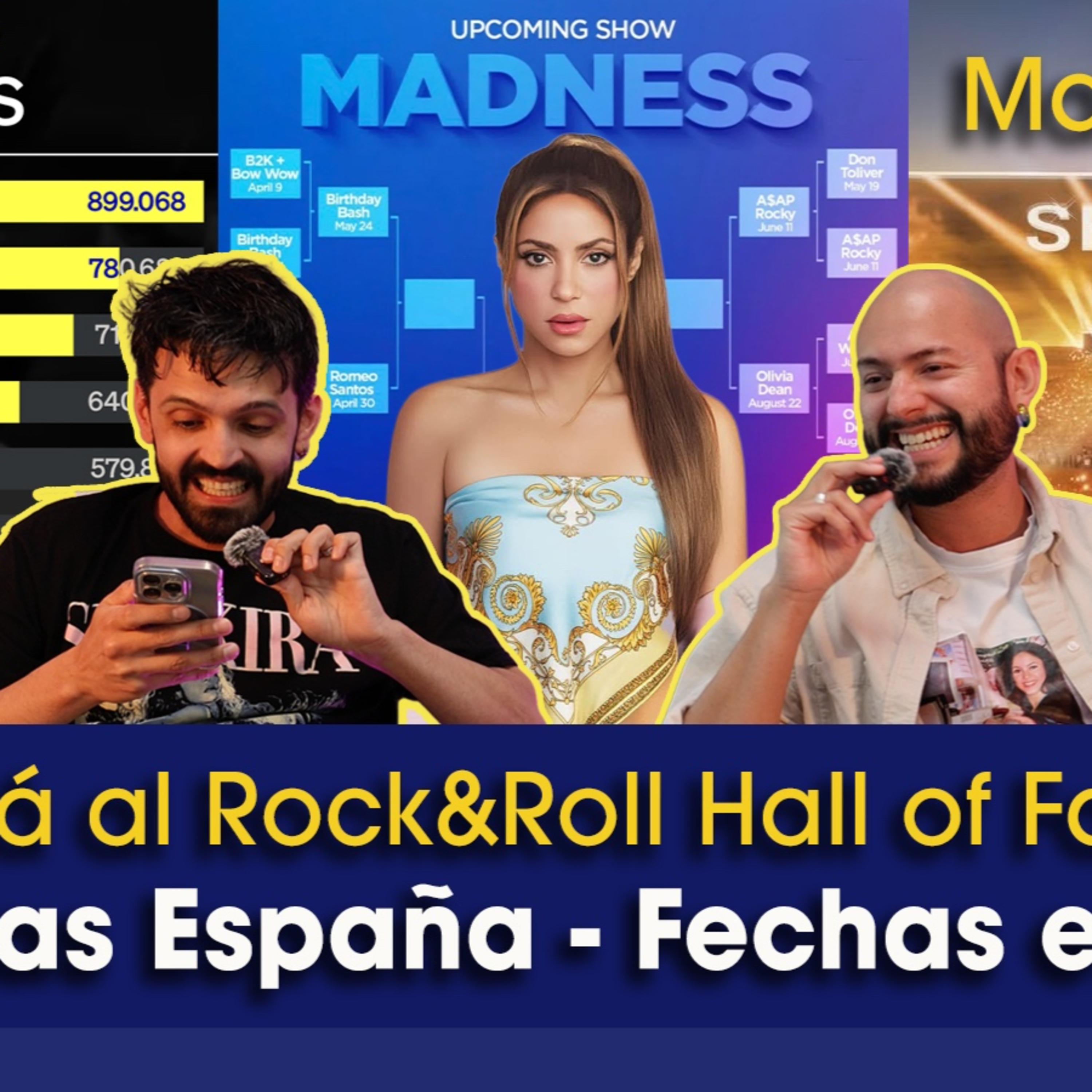 ¿Entrará Shakira al Rock&Roll Hall of Fame? | 11 fechas en España y conciertos en Miami y Atlanta 😱