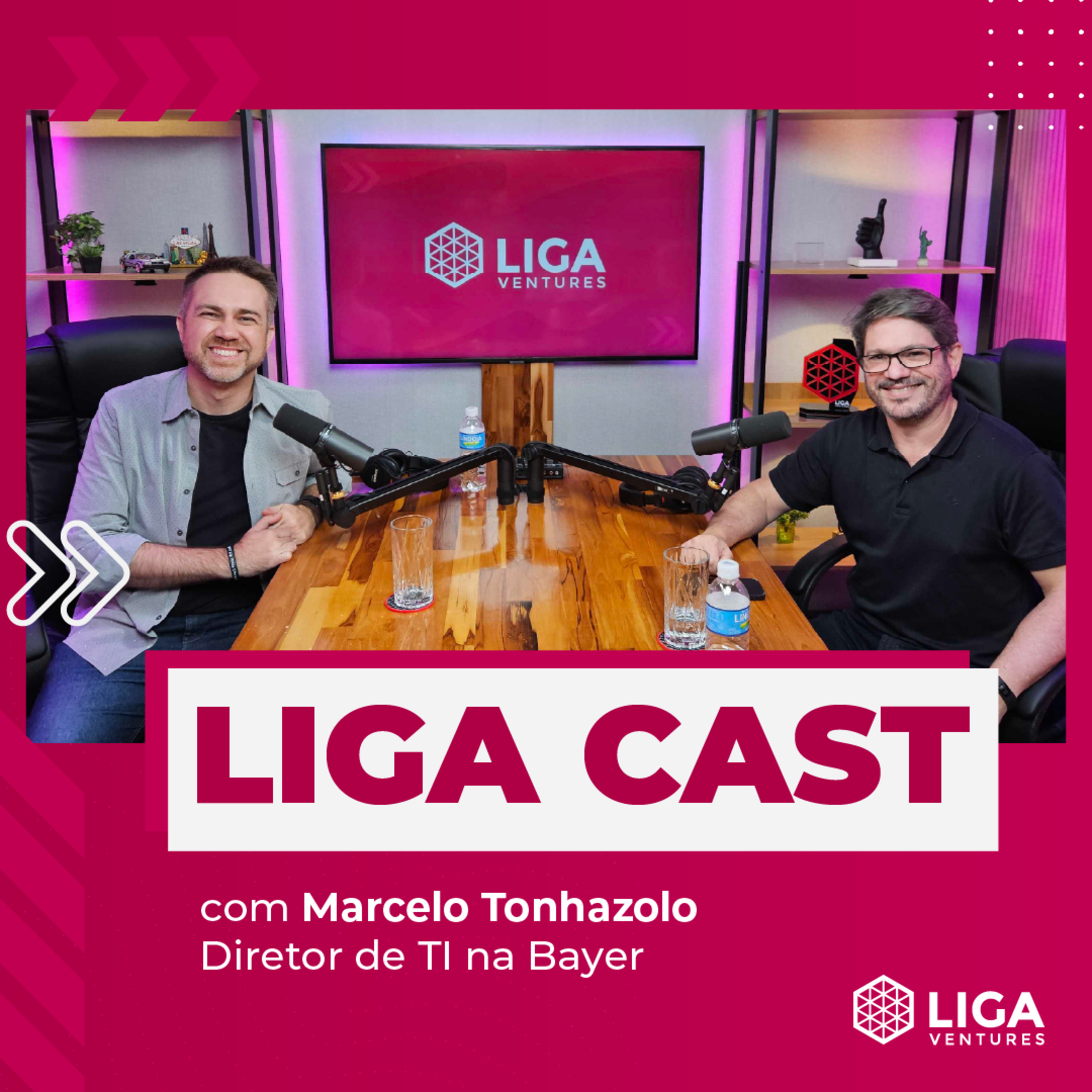 LigaCast 2024, episódio #17 com Marcelo Tonhazolo, Diretor de TI da Bayer episode artwork