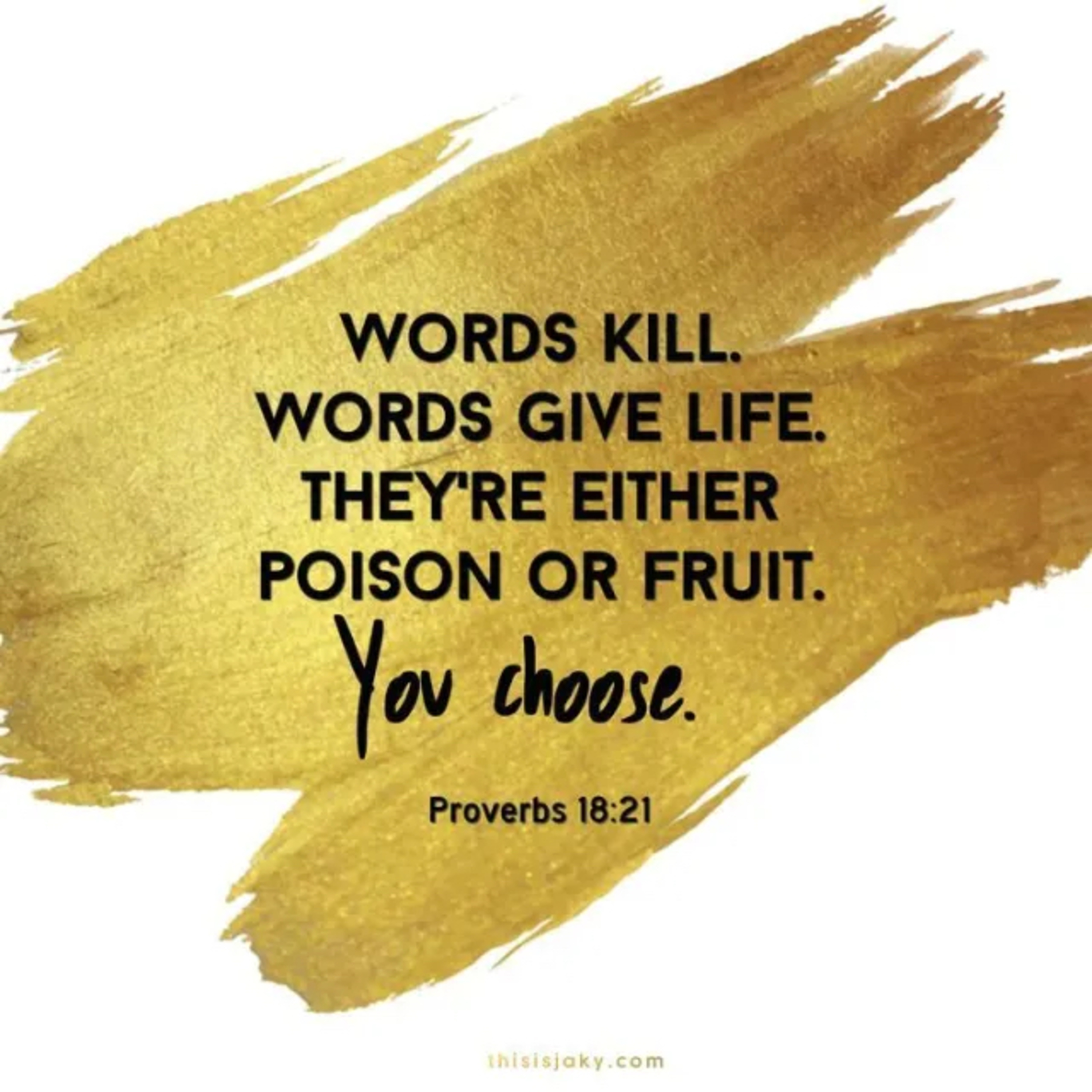 EP 151| Words Kill, Words give Life, there either Poison or Fruit You choose episode artwork