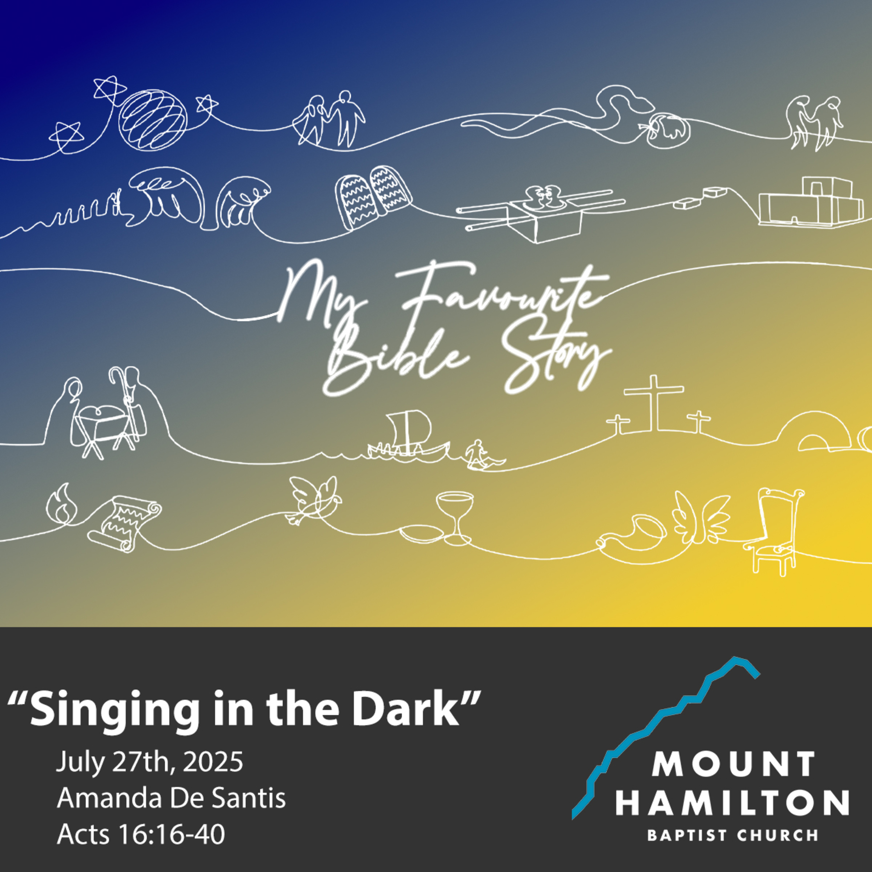 Singing in the Dark | July 27th, 2025 | Amanda De Santis episode artwork
