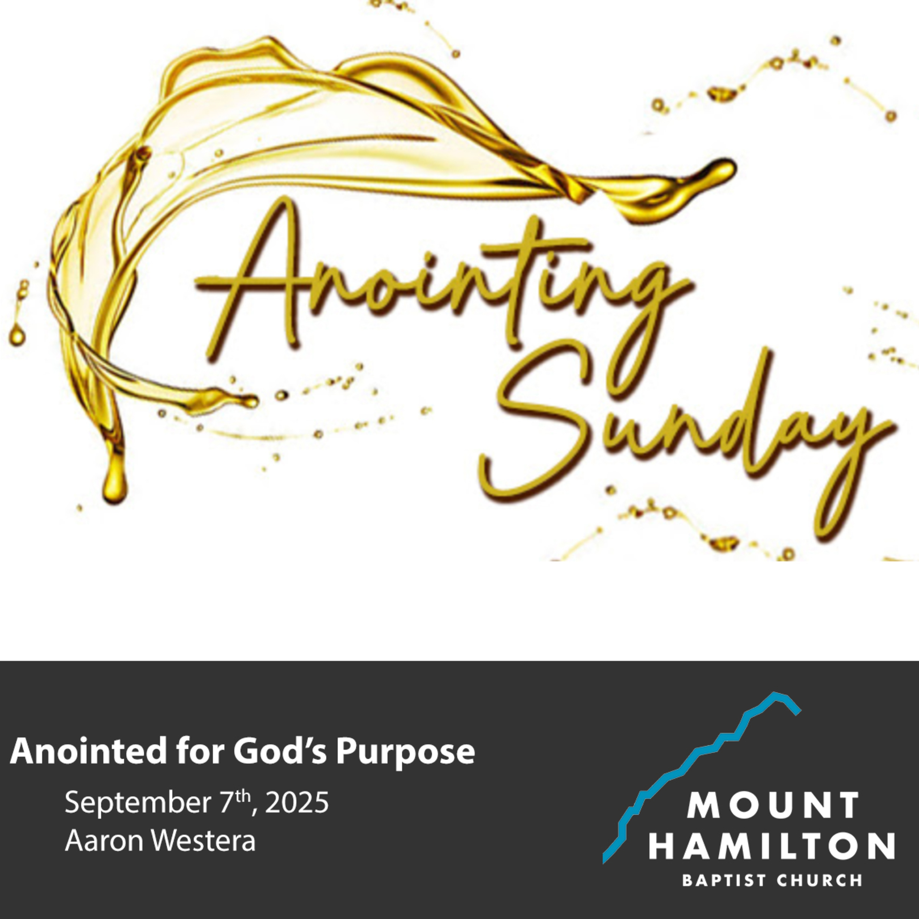 Anointed for God’s Purpose | September 7, 2025 | Aaron Westera episode artwork