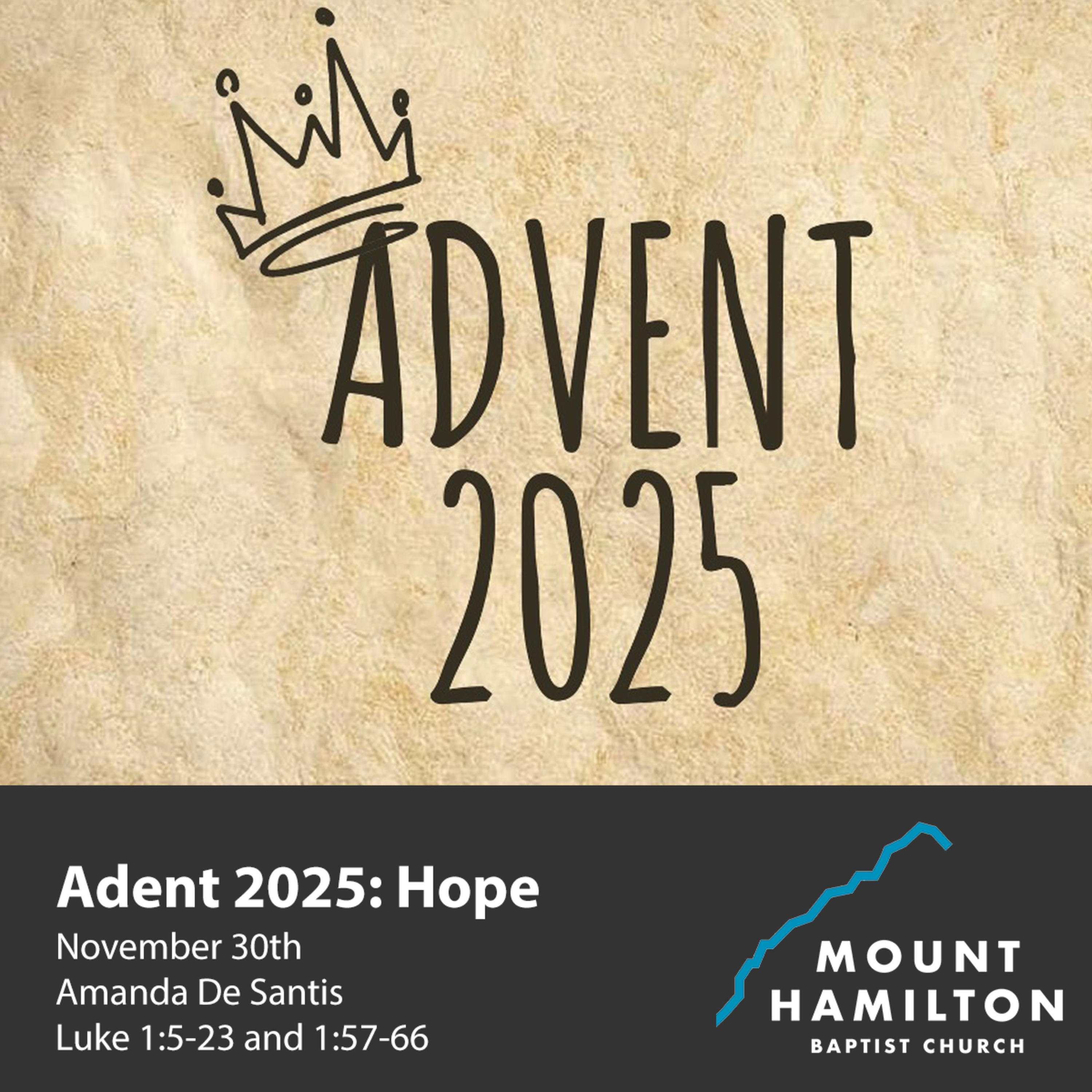 Advent 2025: Hope | November 30th | Amanda De Santis episode artwork