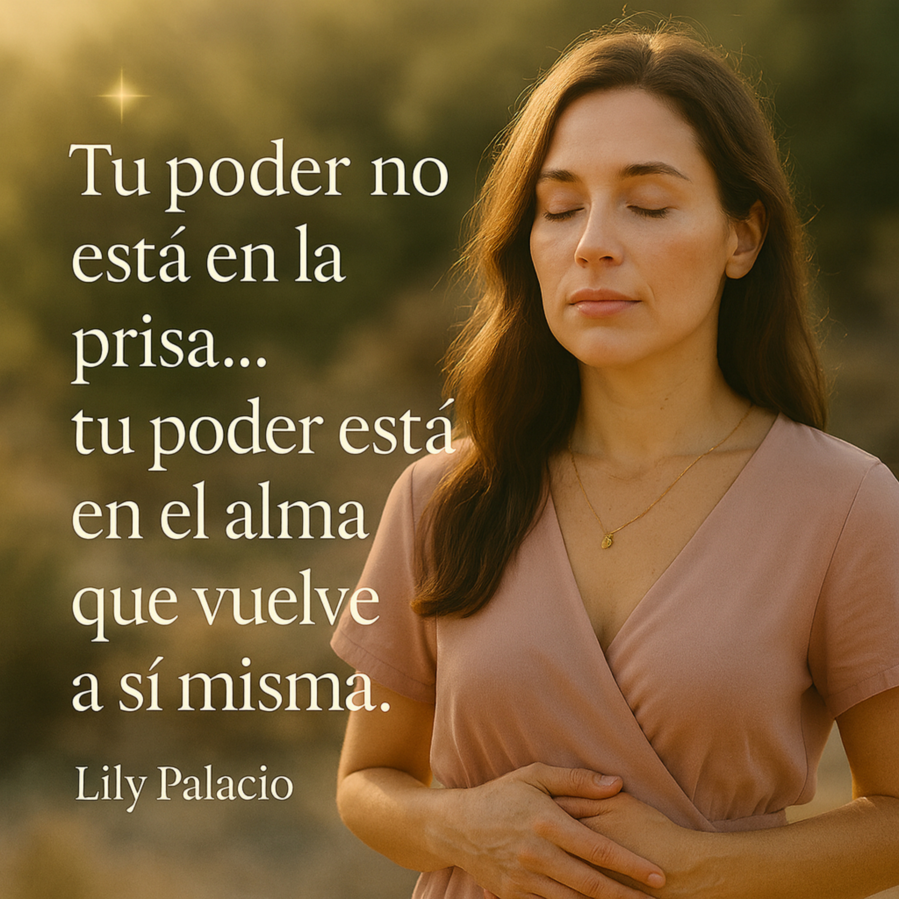 Todo llega… cuando tú llegas a ti, intención sábado 6 dic