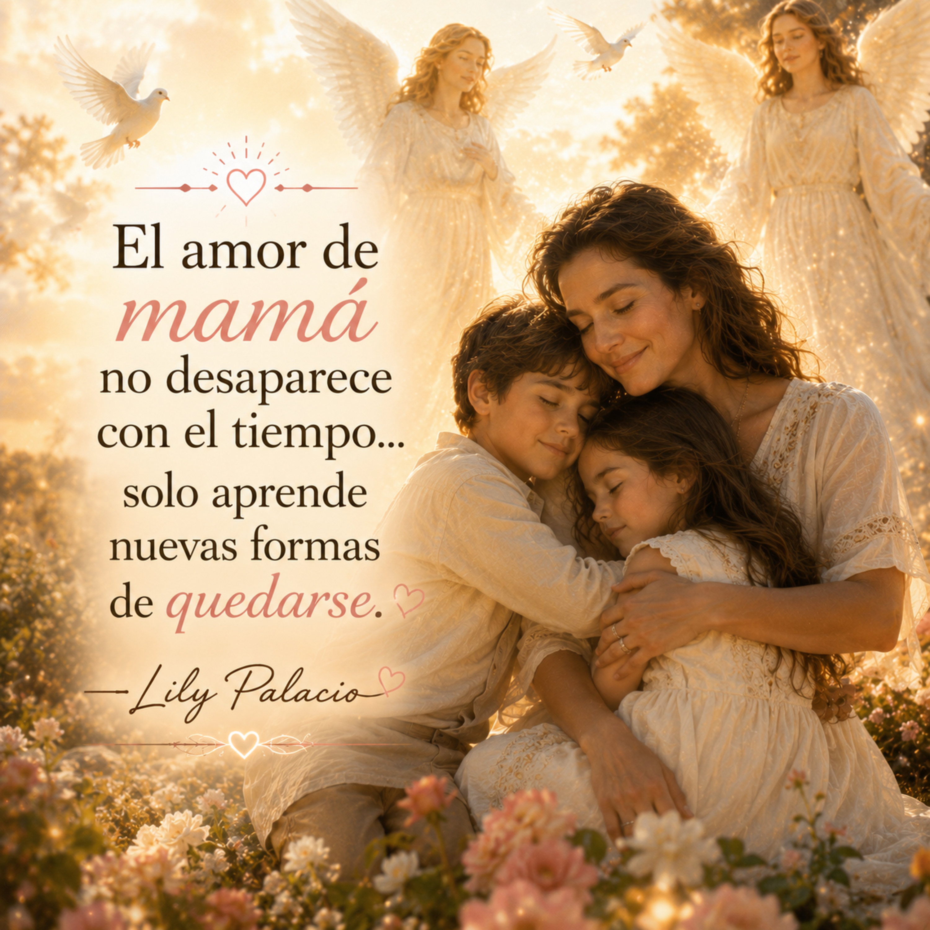 Mamá: el lugar donde el alma siempre encuentra regreso, intención dom 10 may
