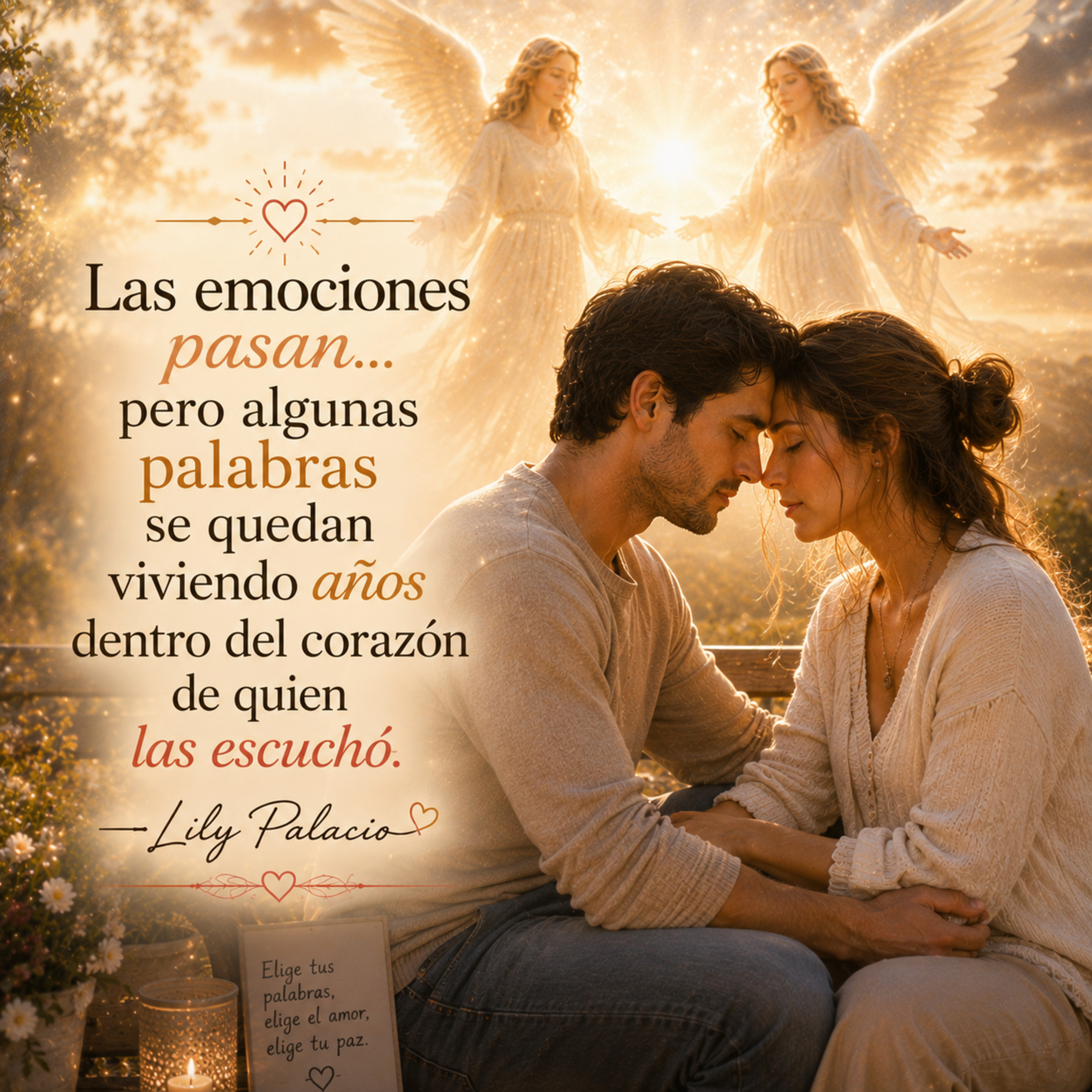 Los verdaderos lujos de la vida no caben en las manos, se sienten en el alma, intención miér 13 may episode artwork