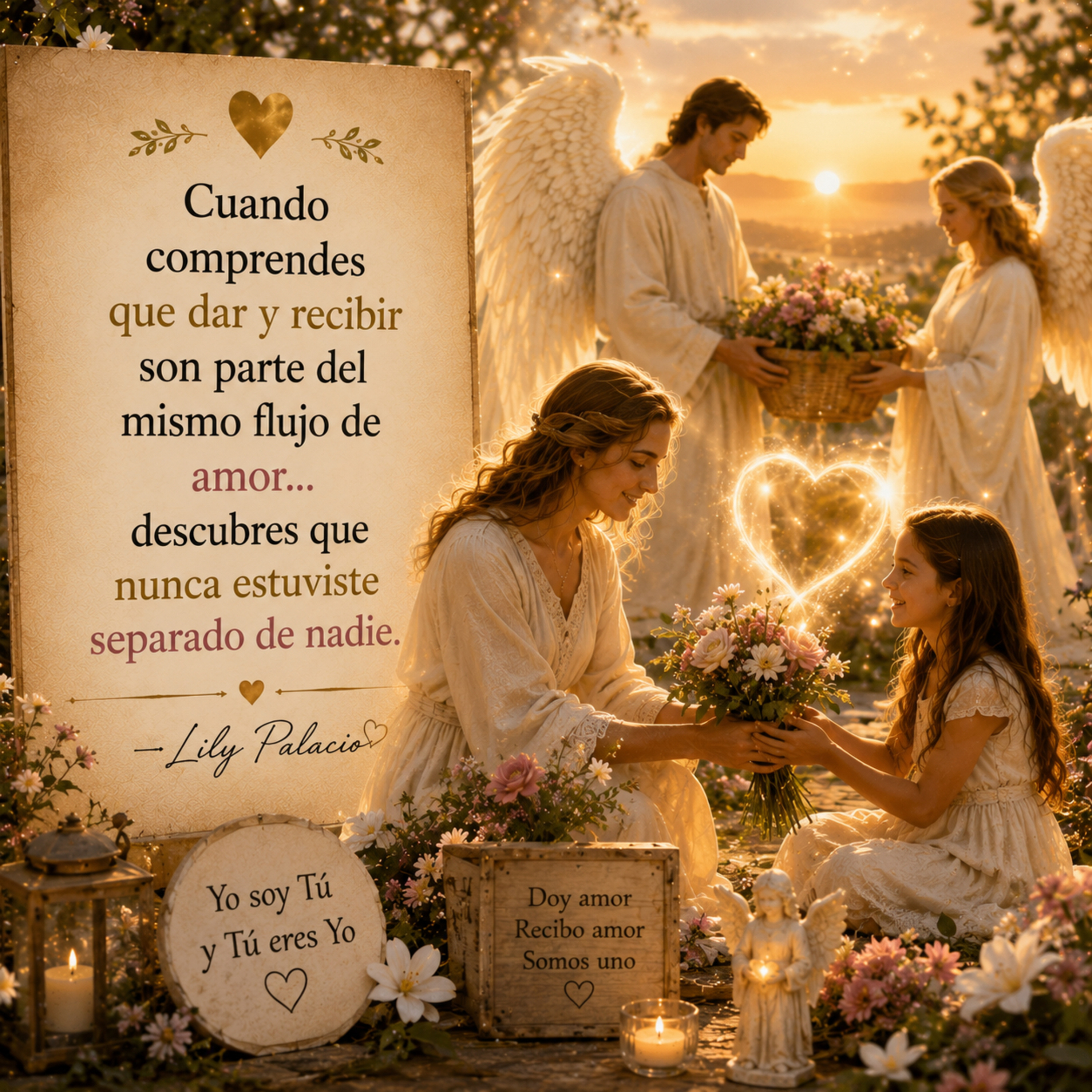 Cuando das desde el amor descubres que nunca estuviste separado de nadie, intención lunes 8 jun episode artwork