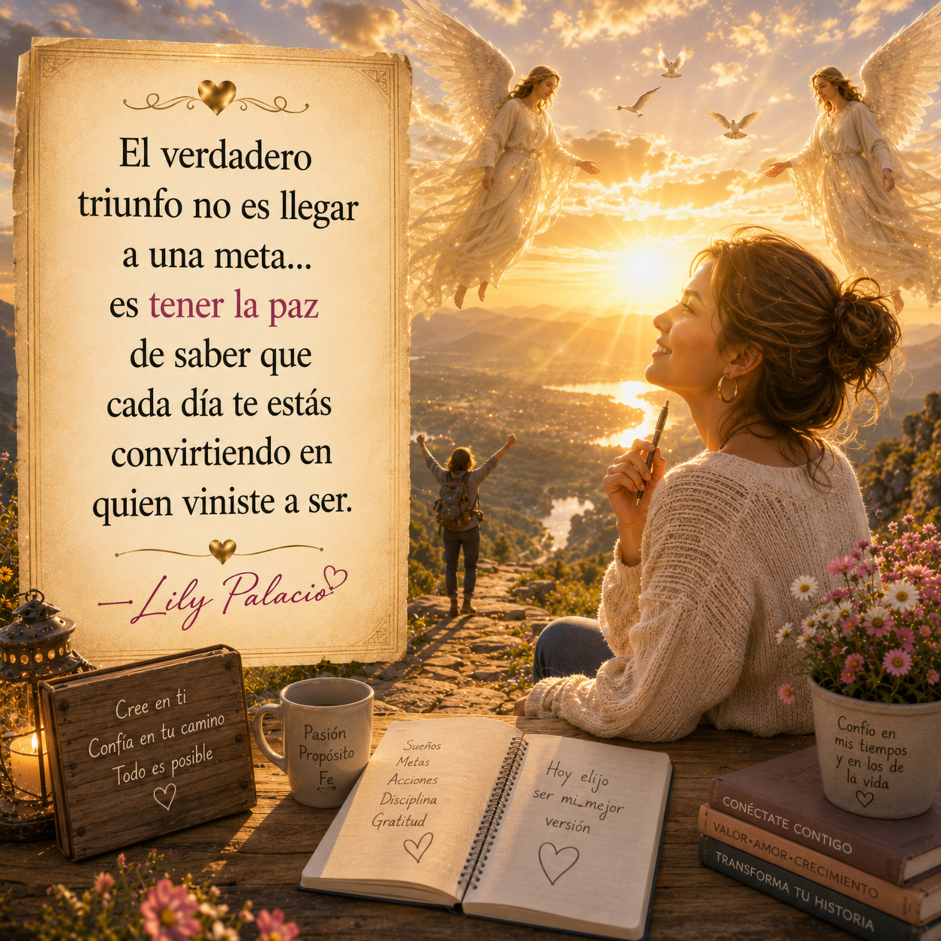 El triunfo es llegar, es convertirte en quien viniste a ser, intención lunes 22 jun episode artwork