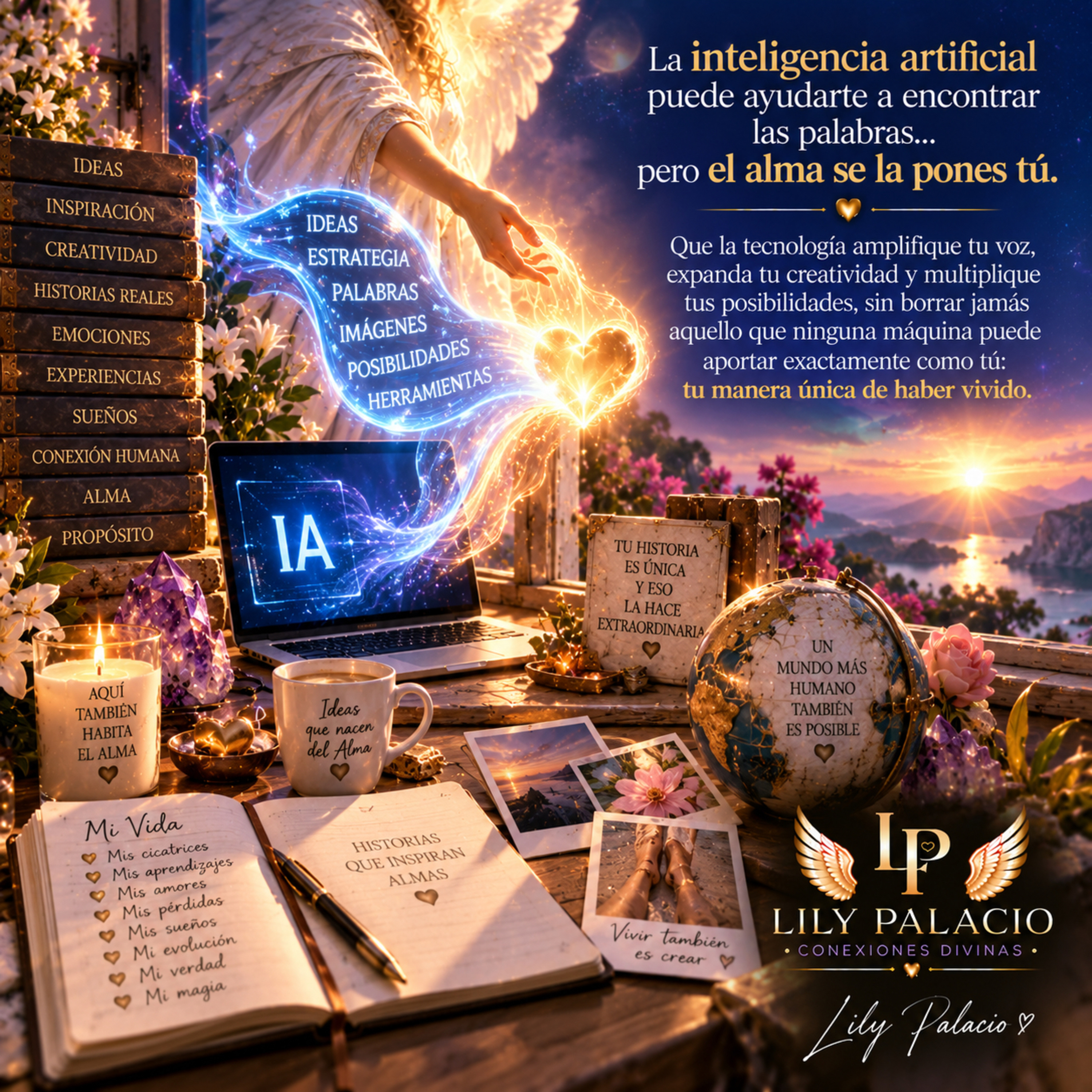 La IA puede ayudarte a encontrar las palabras, pero el alma se la pones tú, intención lunes 21 sept episode artwork