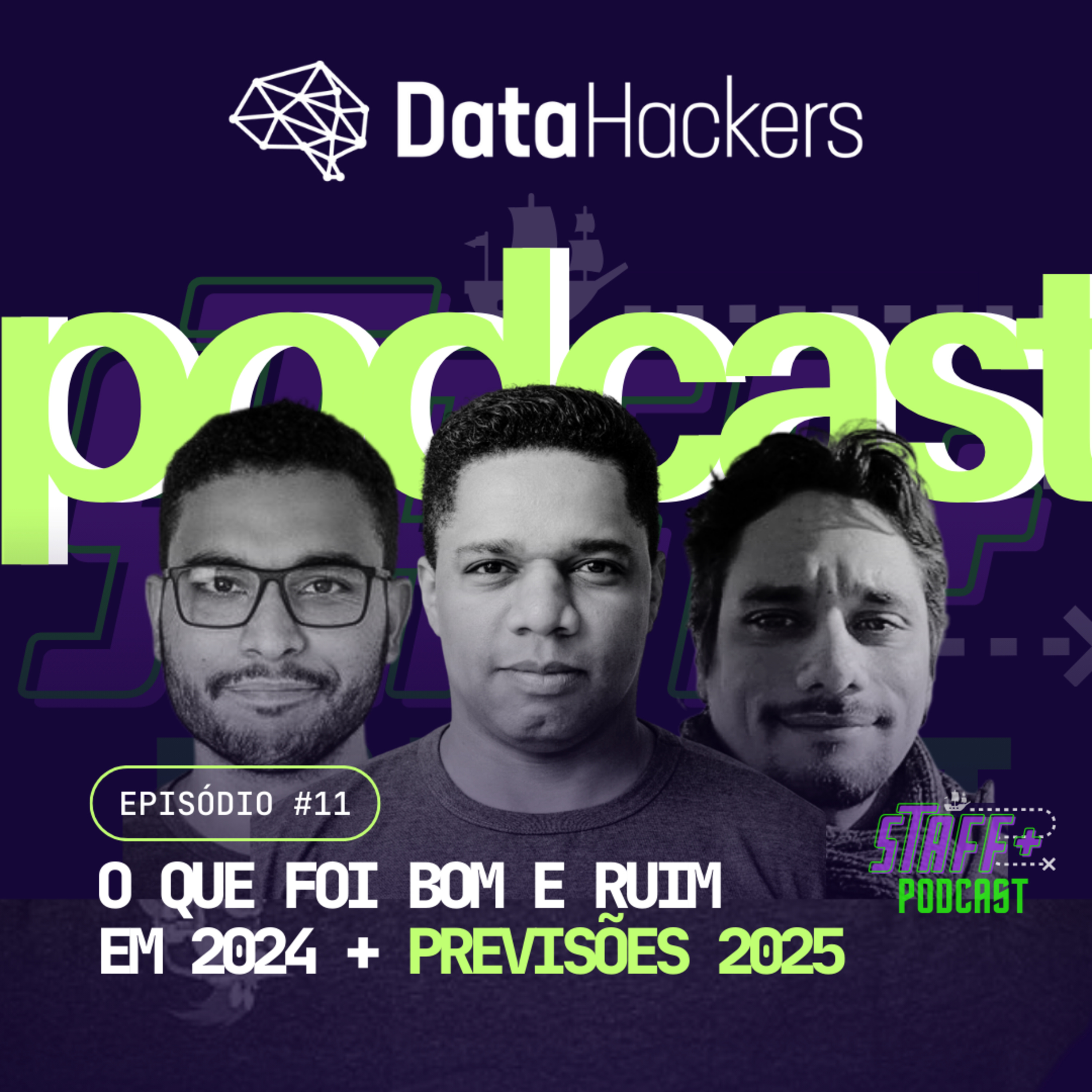 O que foi bom e ruim em 2024 + Previsões 2025  - Staff+ Podcast 11 episode artwork