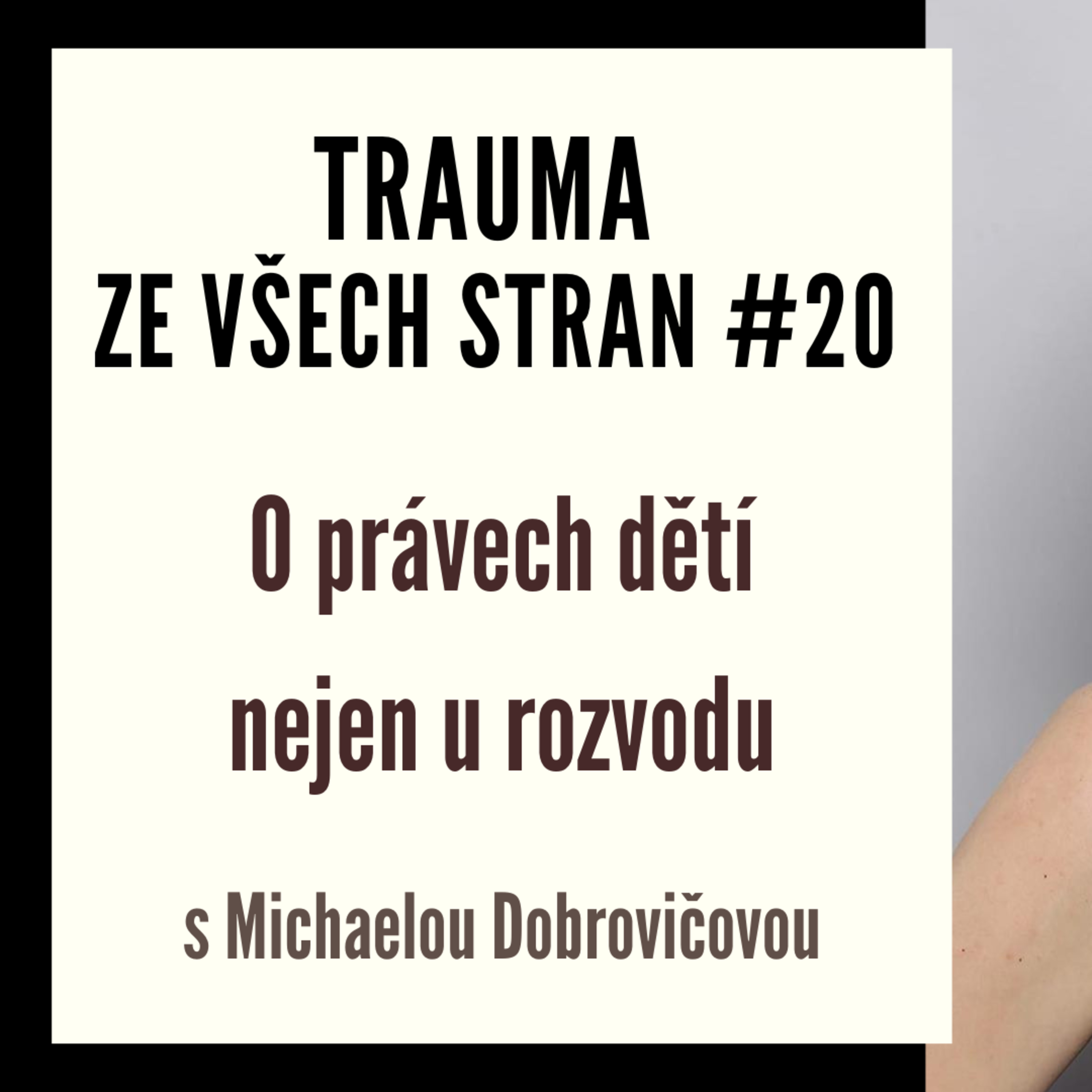 Trauma ze všech stran #20 - O právech dětí nejen při rozvodu s Michaelou Dobrovičovou episode artwork