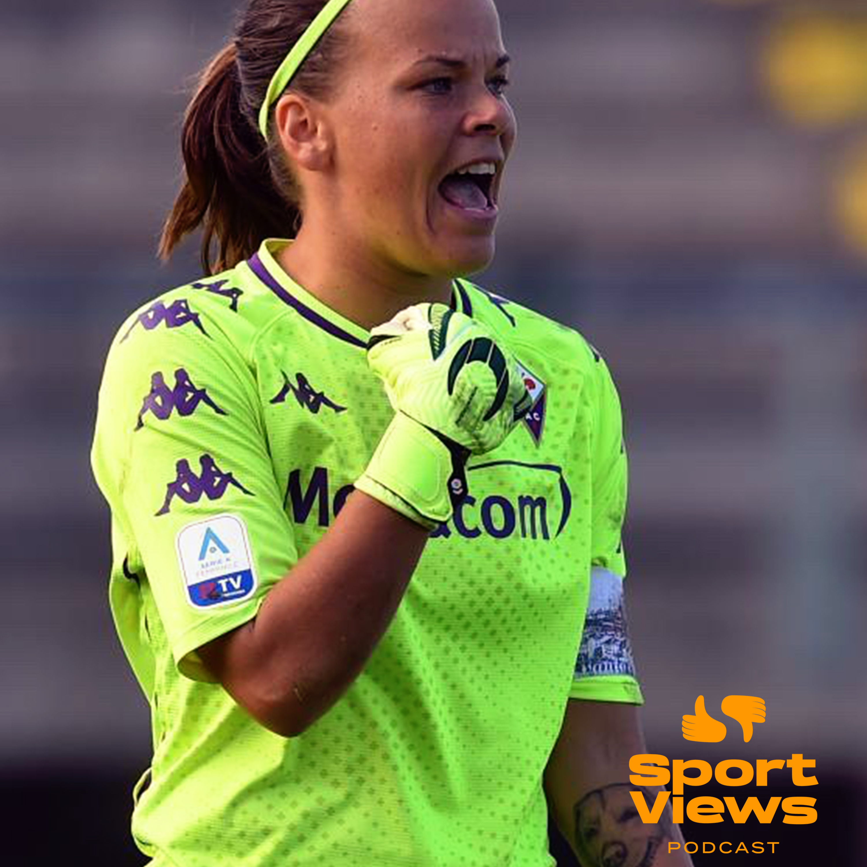 #19 - Stéphanie Öhrström - Fotbollsmålvakten som vågar vara sig själv och utvecklar italiensk damfotboll  episode artwork