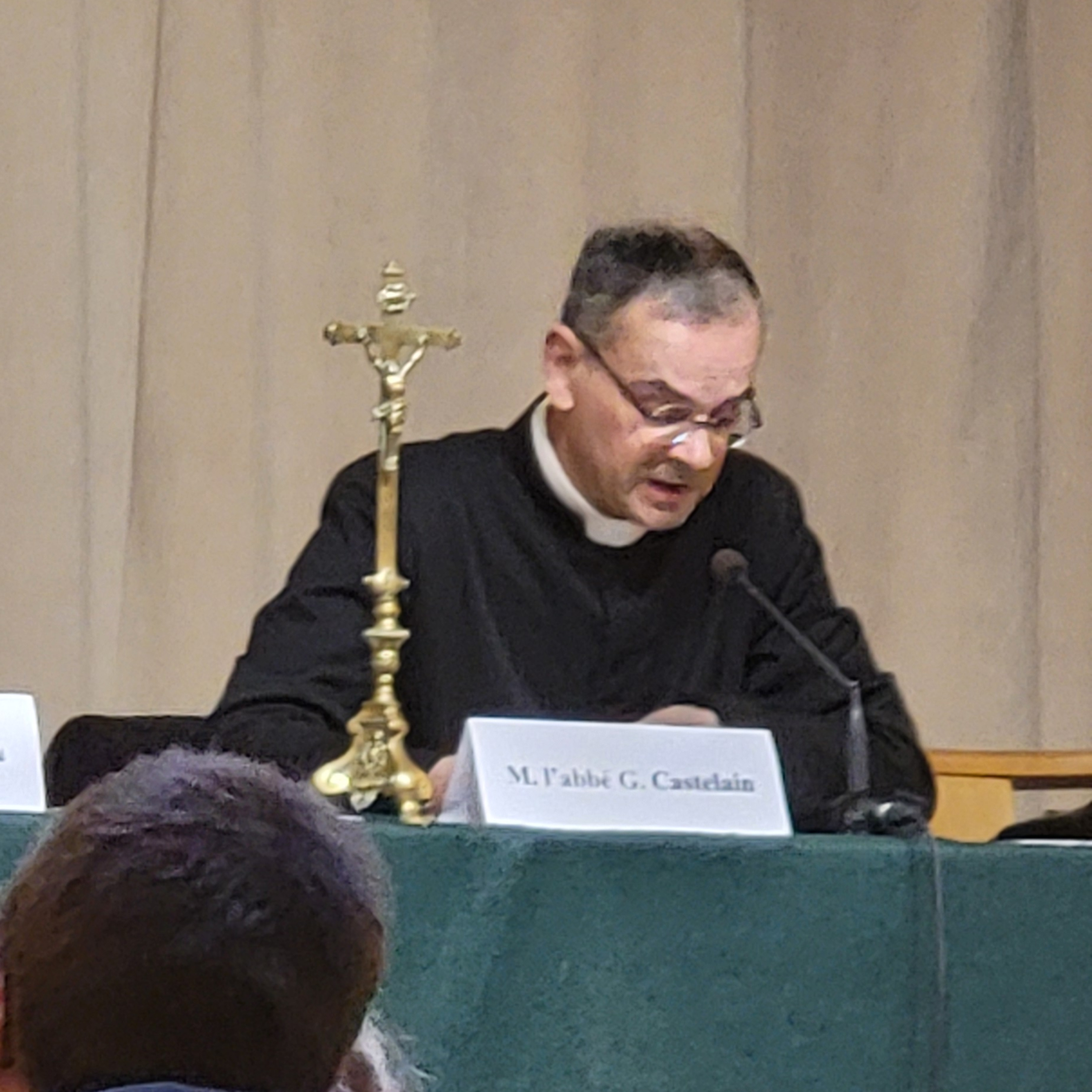 La consécration à l’Immaculée par M. l’Abbé Guy Castelain, Modérateur national de la M.I. France