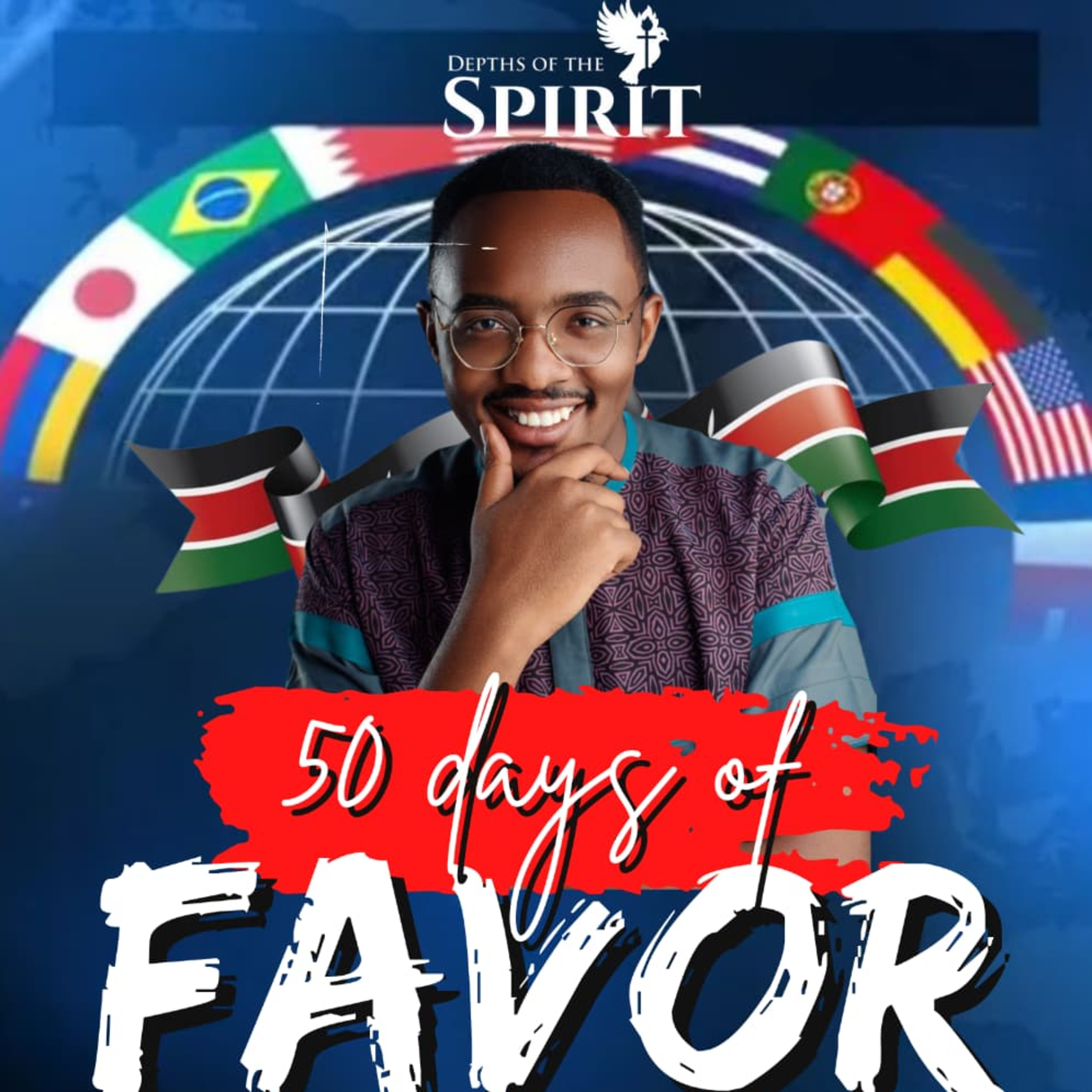 DAY 8 OF 50 DAYS OF FAVOR (FAVOR WITH MEN) with Pastor Brown Karinga episode artwork