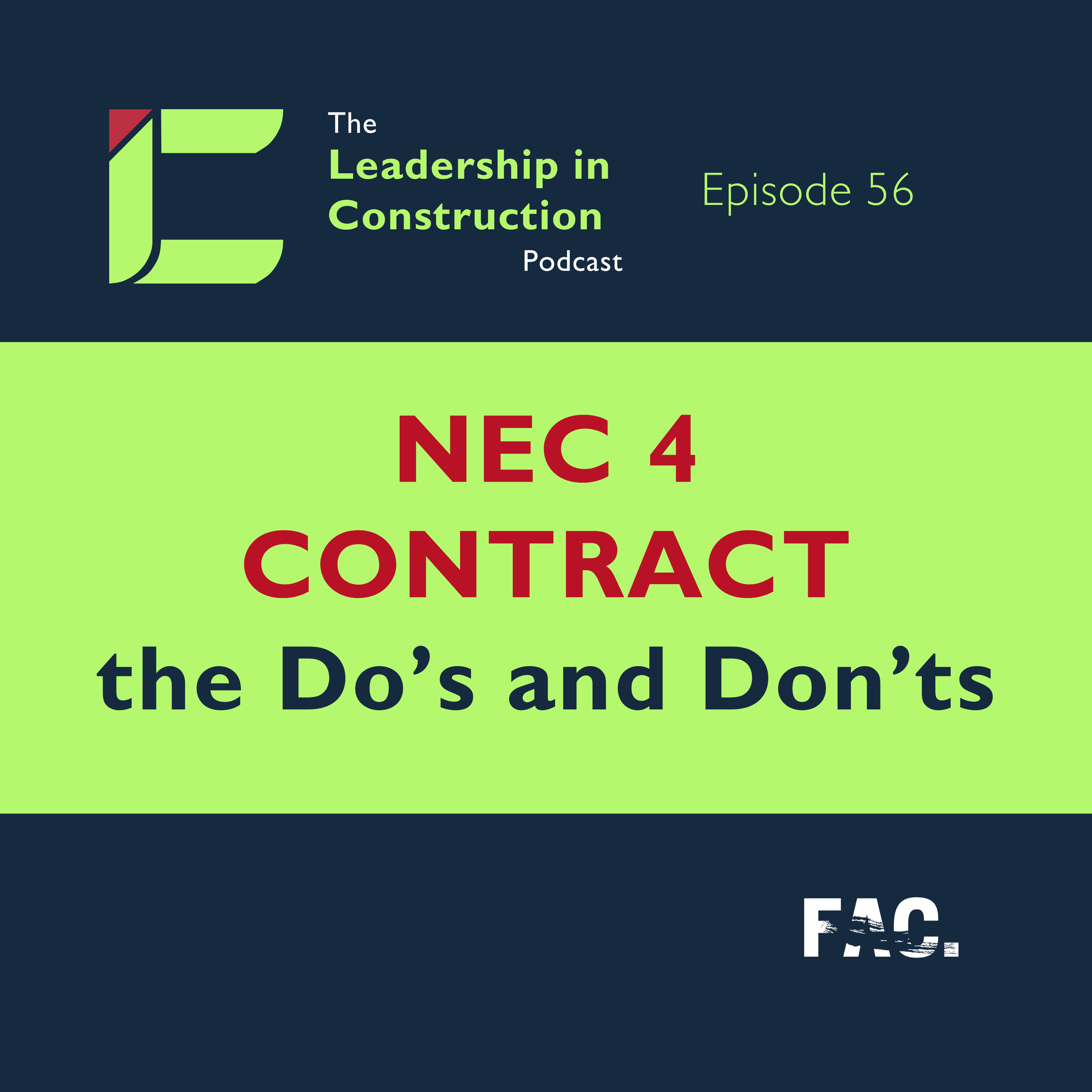 NEC4: Do's and Don'ts episode artwork