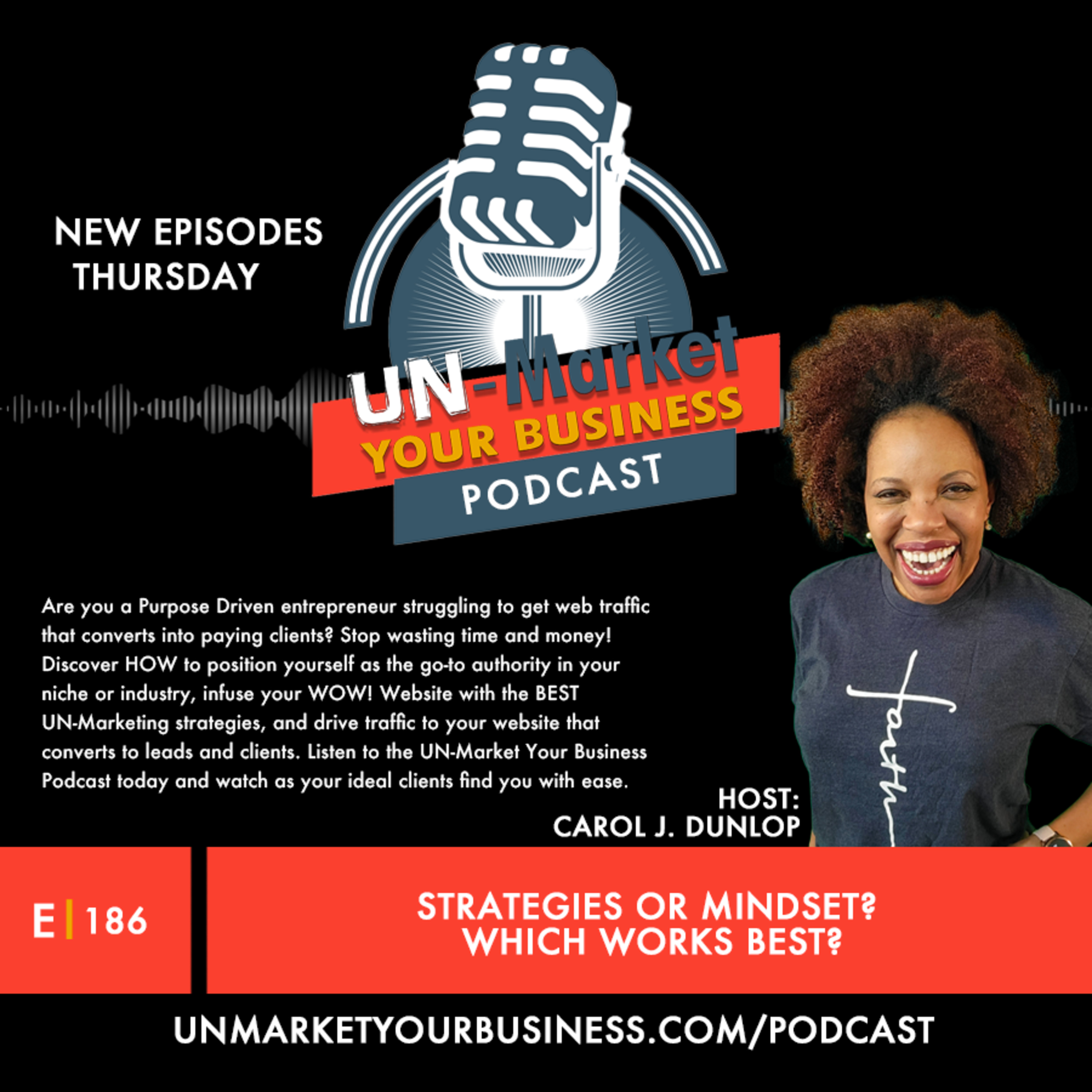 E186 Strategies or Mindset? Which works BEST? episode artwork