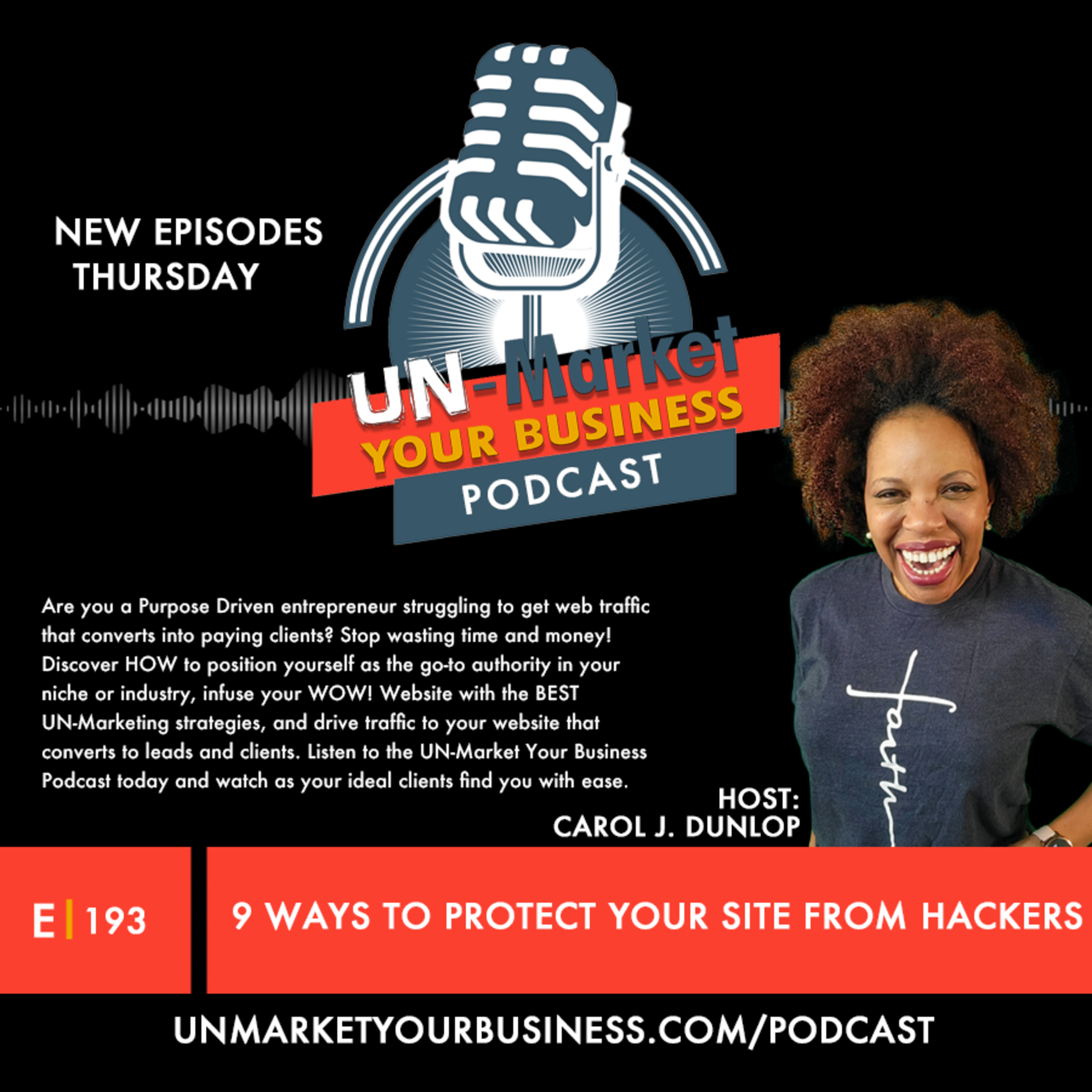 E193 9 Ways to Protect Your Site from Hackers episode artwork