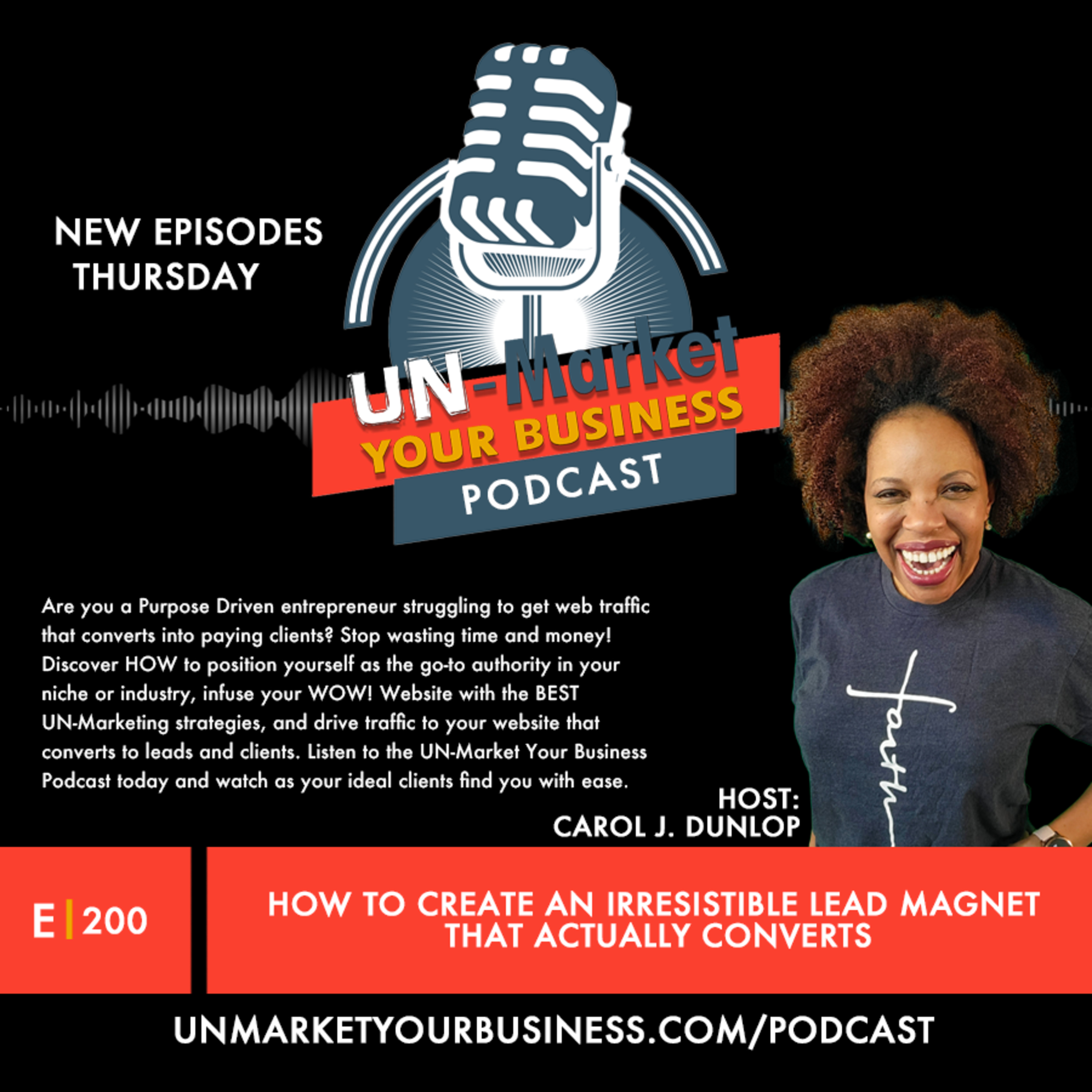 E200-How to Create an Irresistible Lead Magnet That Actually Converts episode artwork