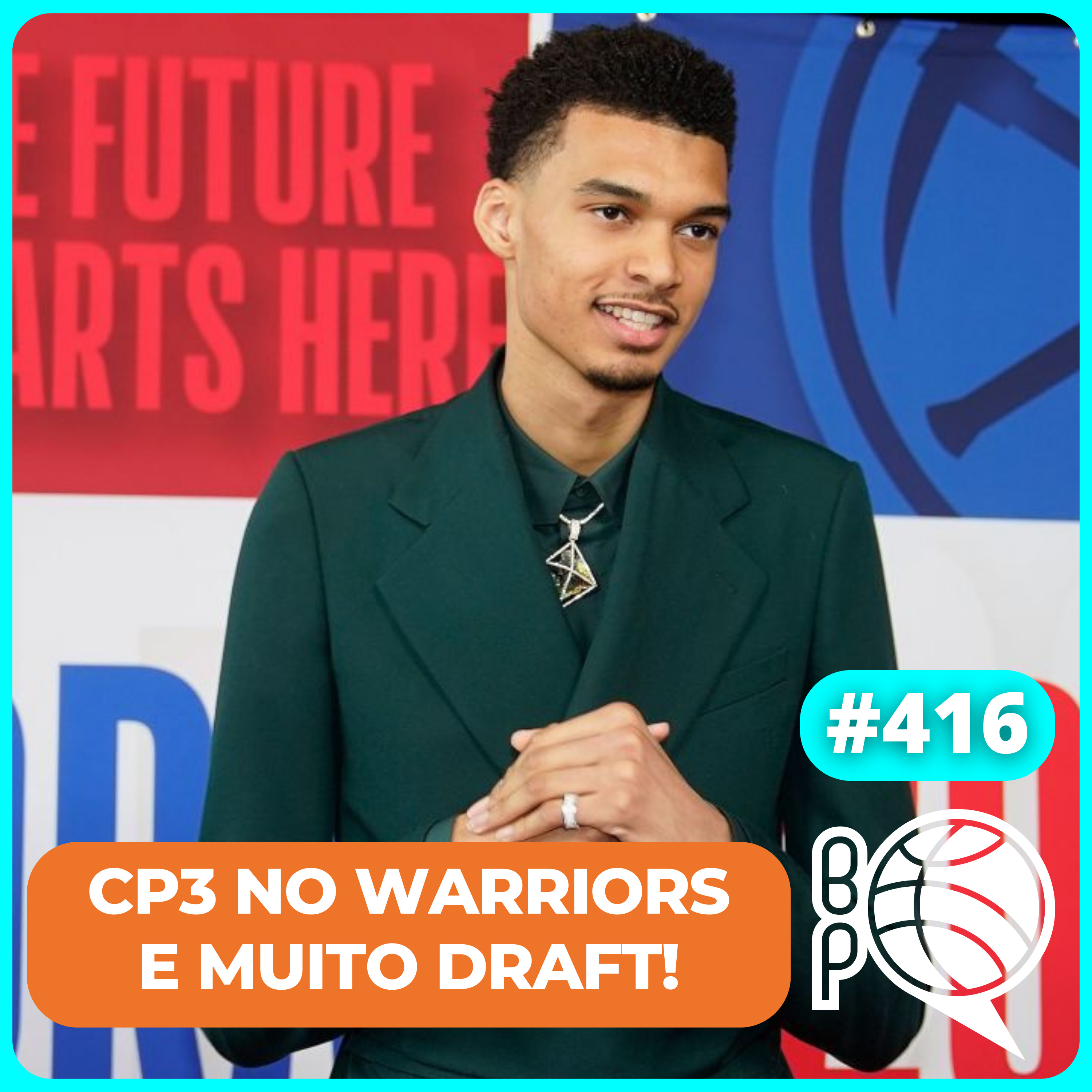 CP3 no Warriors, Smart fora do Celtics e tudo sobre o Draft [Podcast #416] episode artwork