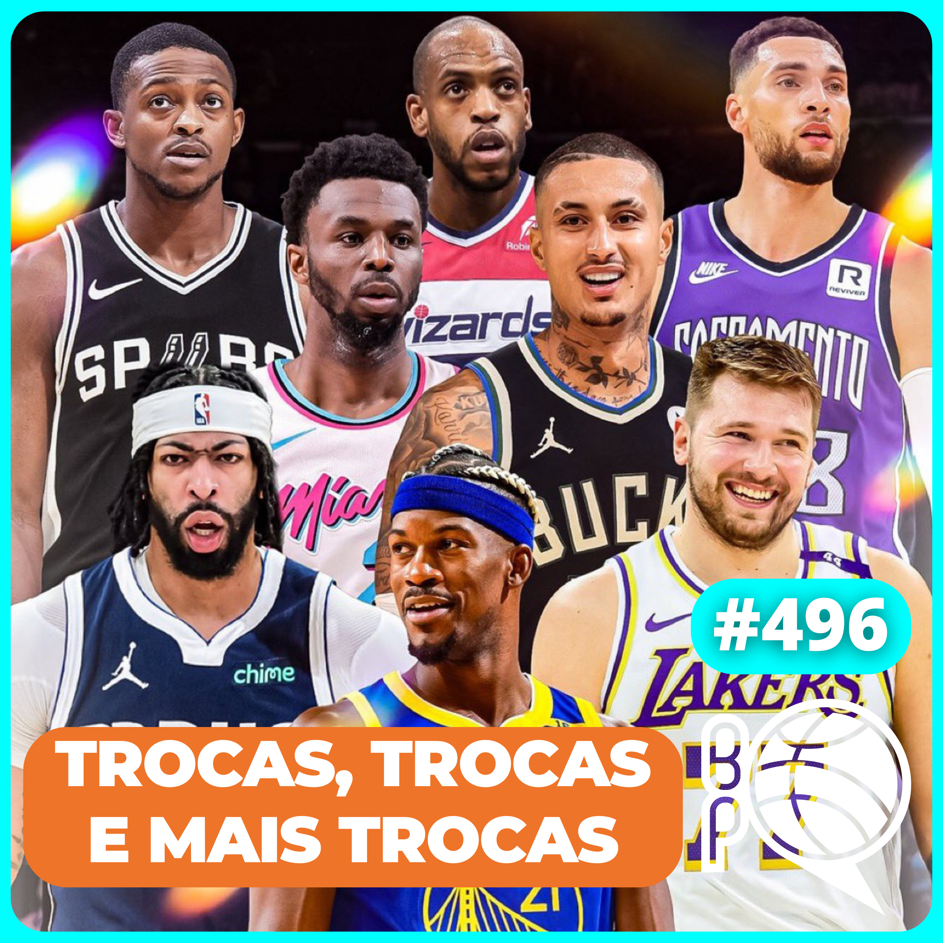 Luka, Butler, Fox, LaVine, Kuzma, Hunter: A INSANA Trade Deadline da NBA [Podcast #496] episode artwork