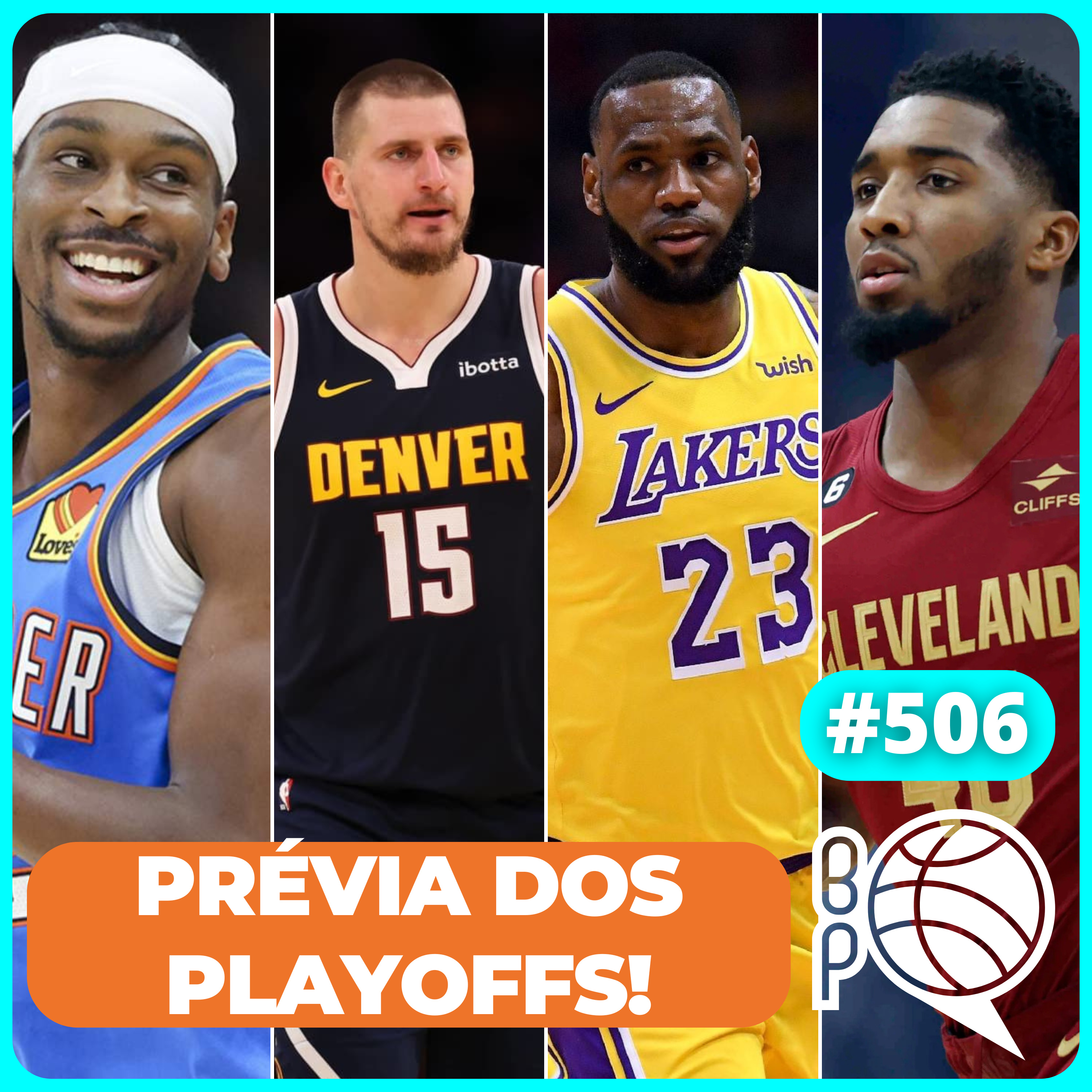Prévia de todas as séries dos Playoffs da NBA! [Podcast #506] episode artwork