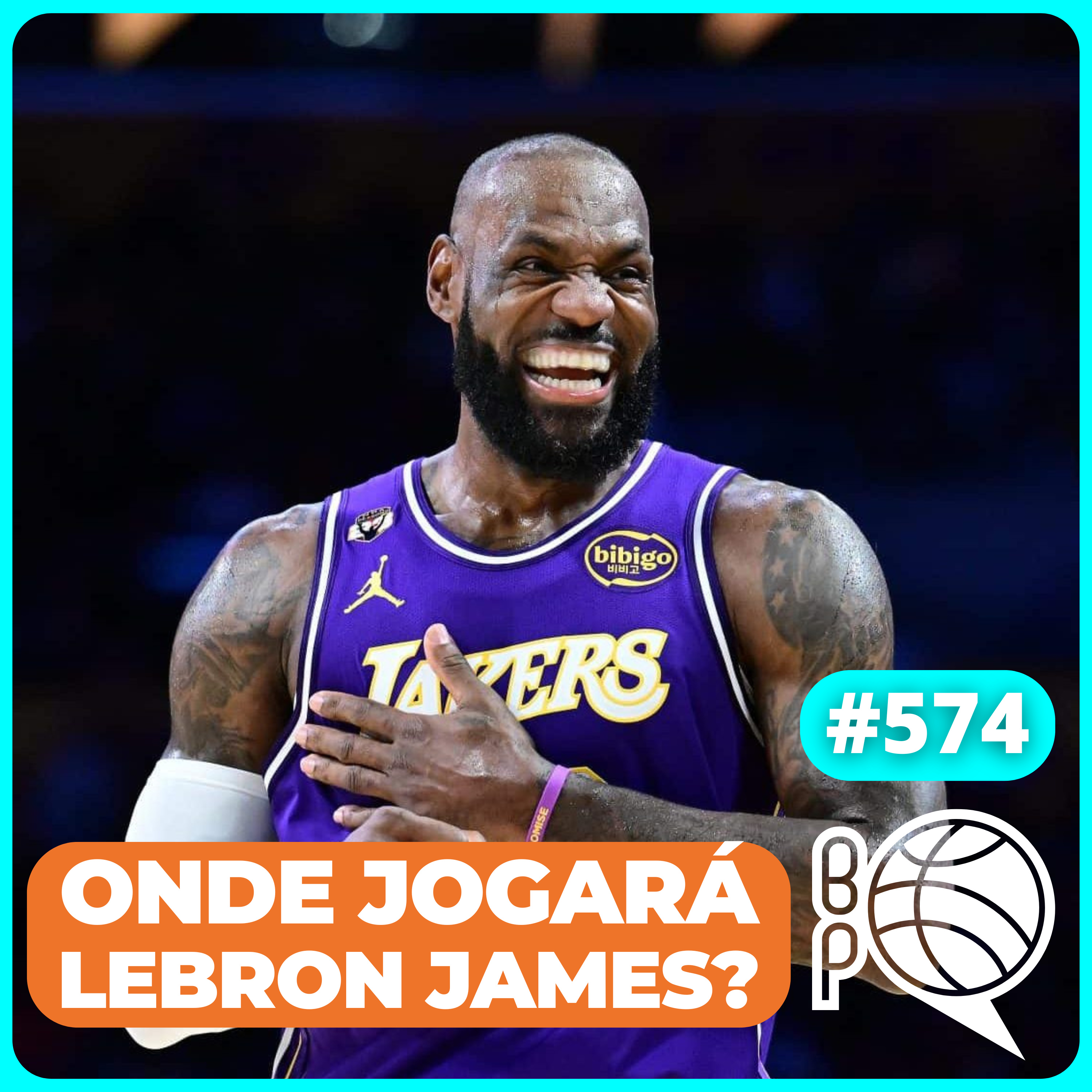 Para onde vai LeBron James? Free Agency da NBA! [Podcast #574] episode artwork