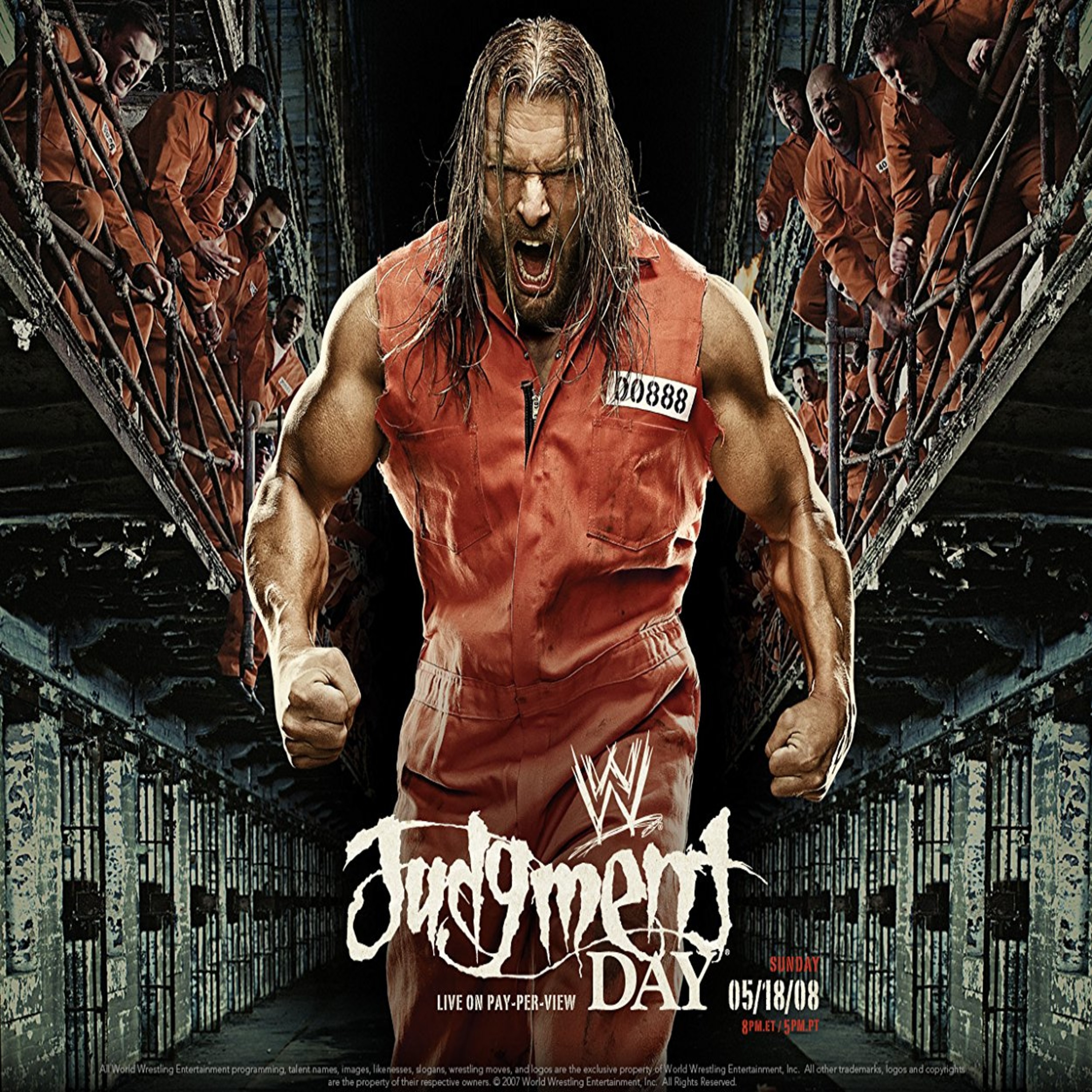 Rewind: Judgment Day 2008. CM Punk court case, ROH Honor United episode artwork