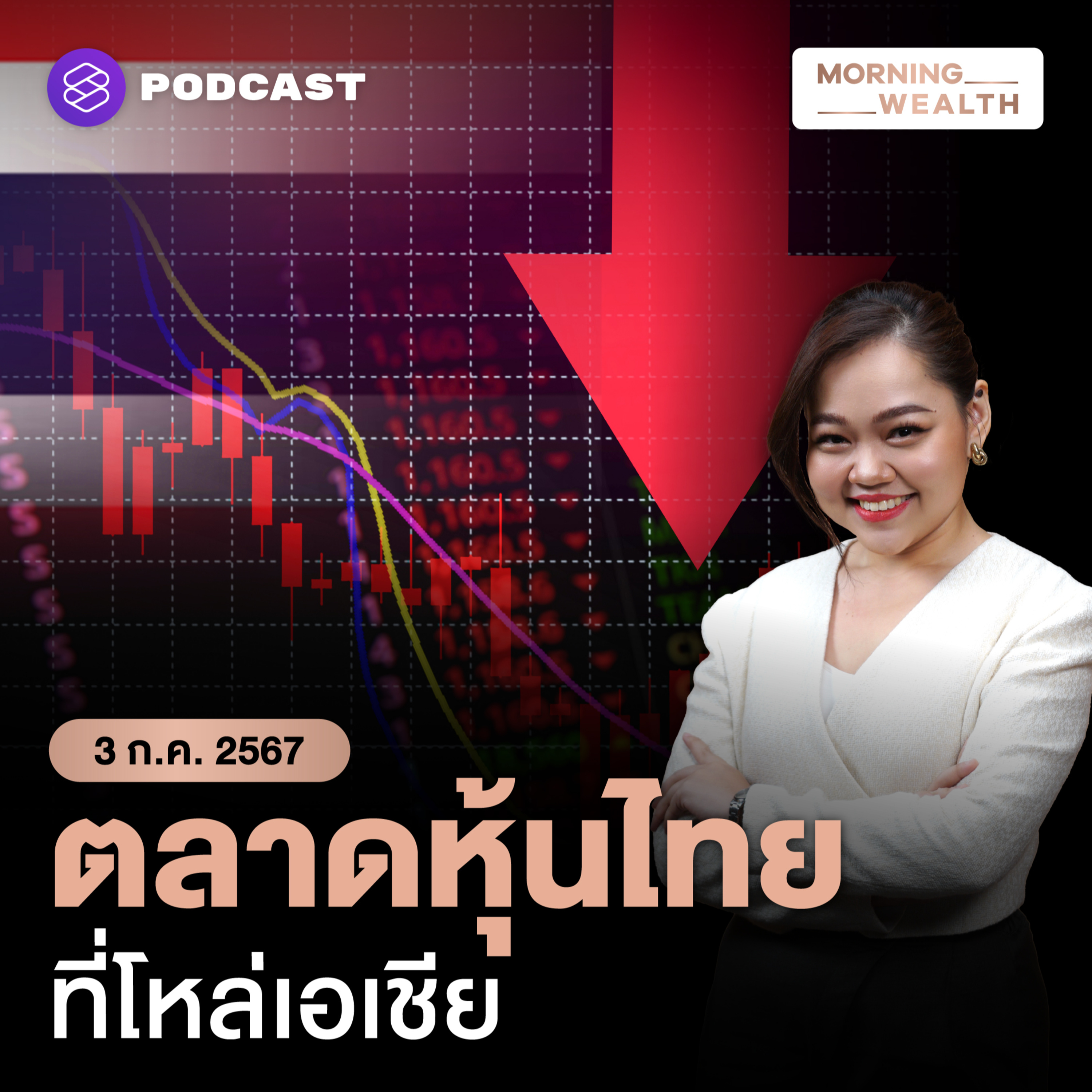 ส่อง ‘หุ้นไทย’ ผลการดำเนินงานรั้งอันดับโหล่เอเชียในครึ่งปีแรก | 3 กรกฎาคม 2567