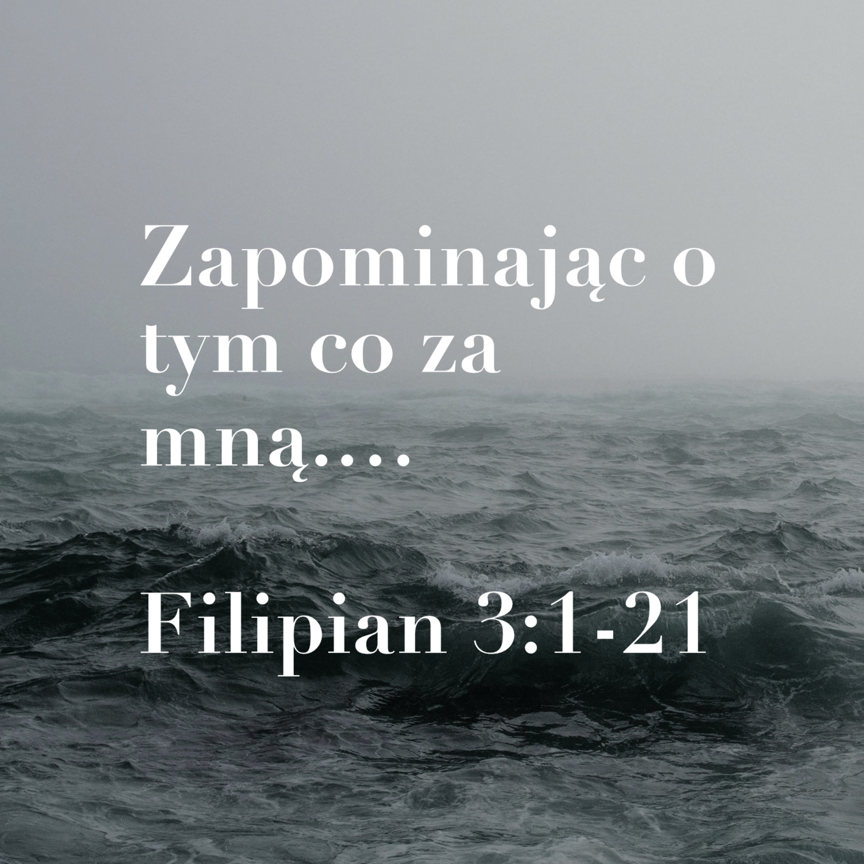 Zapominając o tym co za mną… episode artwork