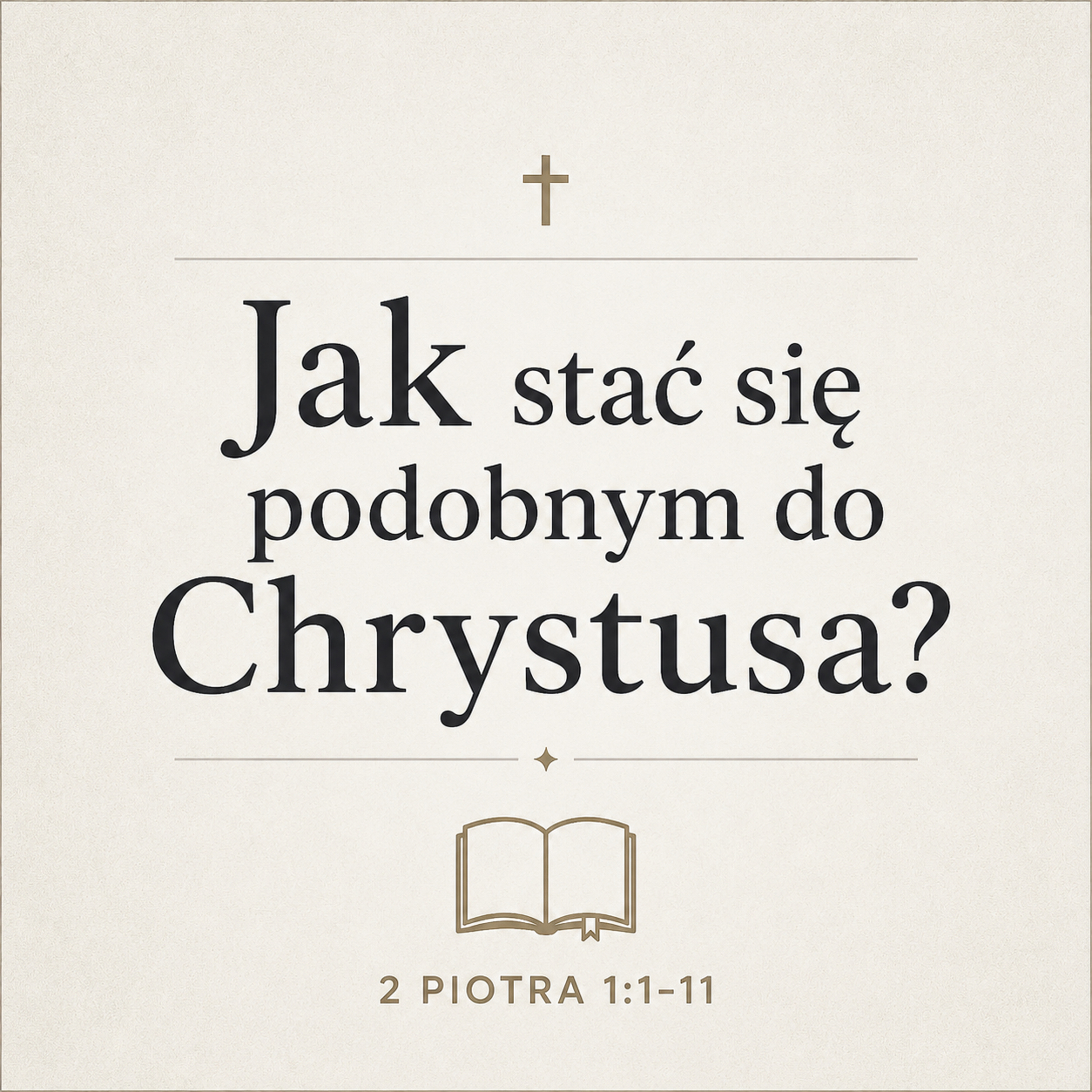 Ja stać się podobnym do Chrystusa ? episode artwork