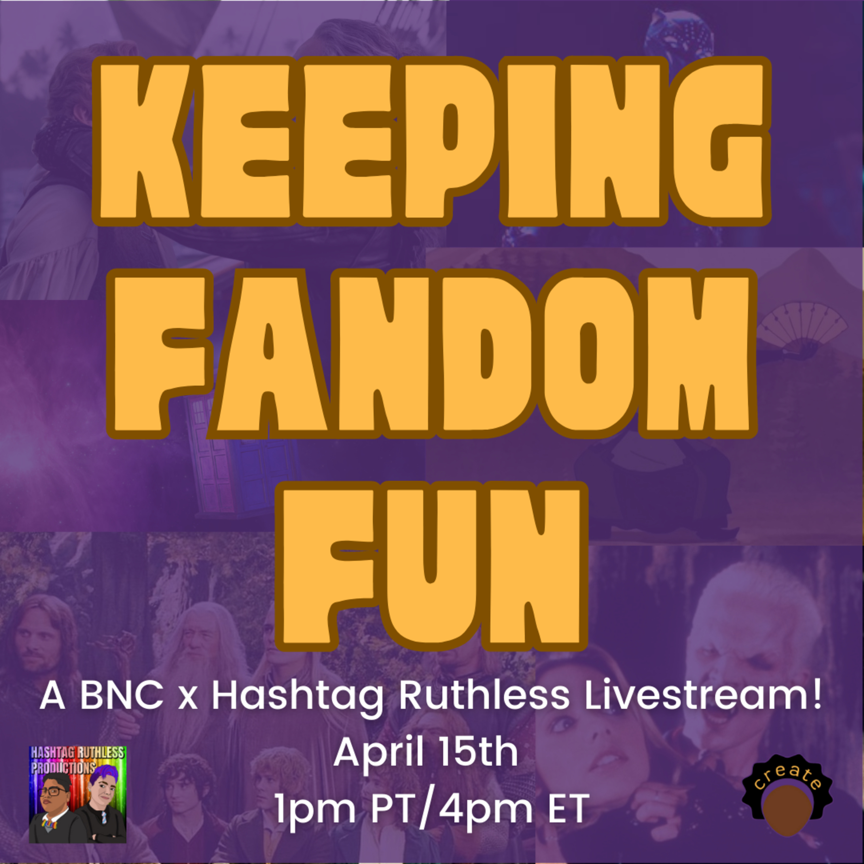 Bonus Episode - Keeping Fandom Fun w/ Hashtag Ruthless!