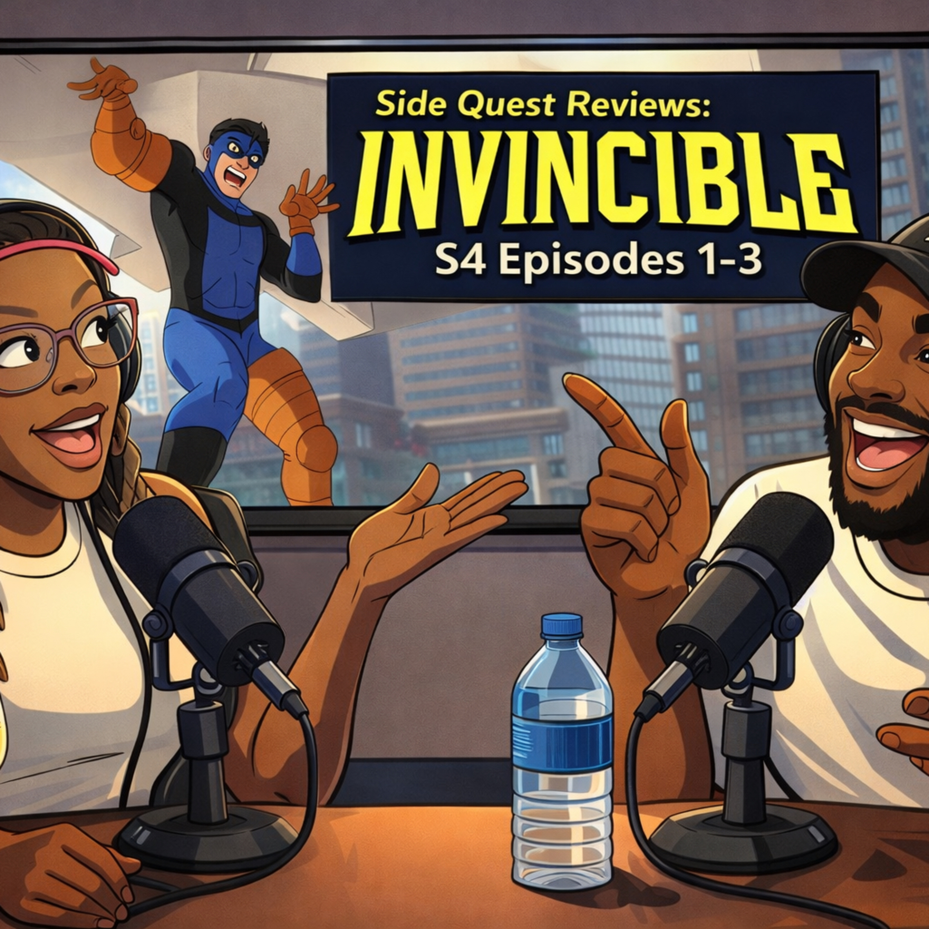 Invincible S4 Episodes 1-3 | Side Quest Reviews episode artwork