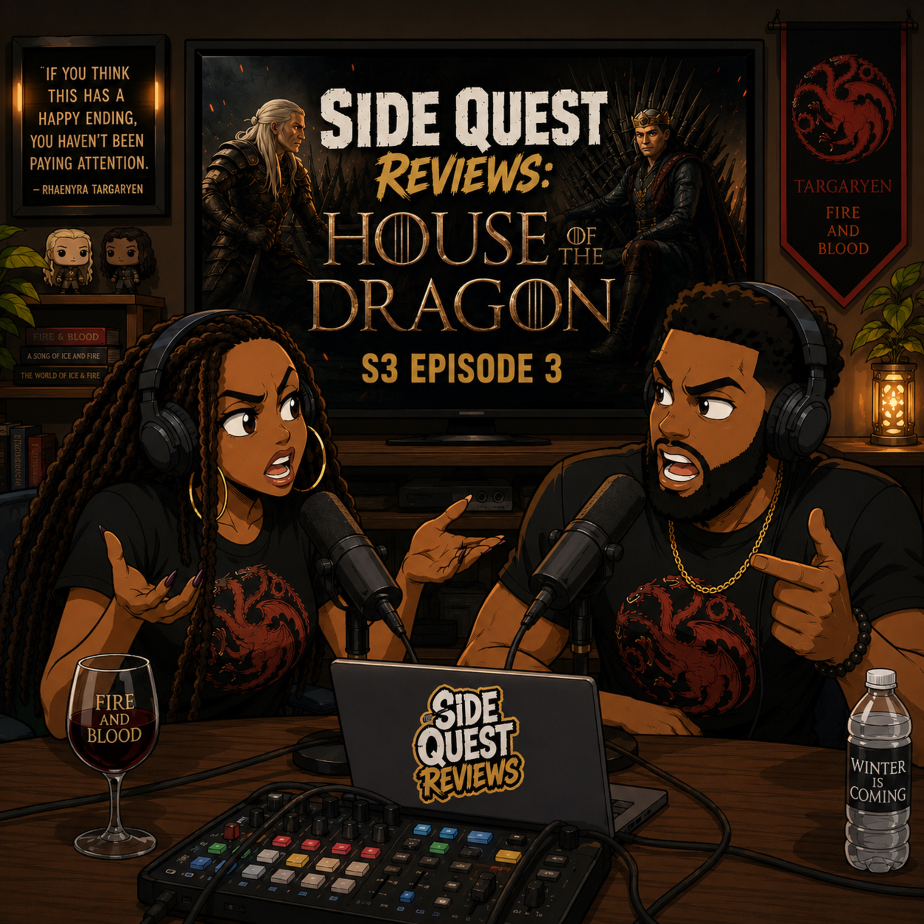 House Of The Dragon S3 Episode 3 | Side Quest Reviews episode artwork