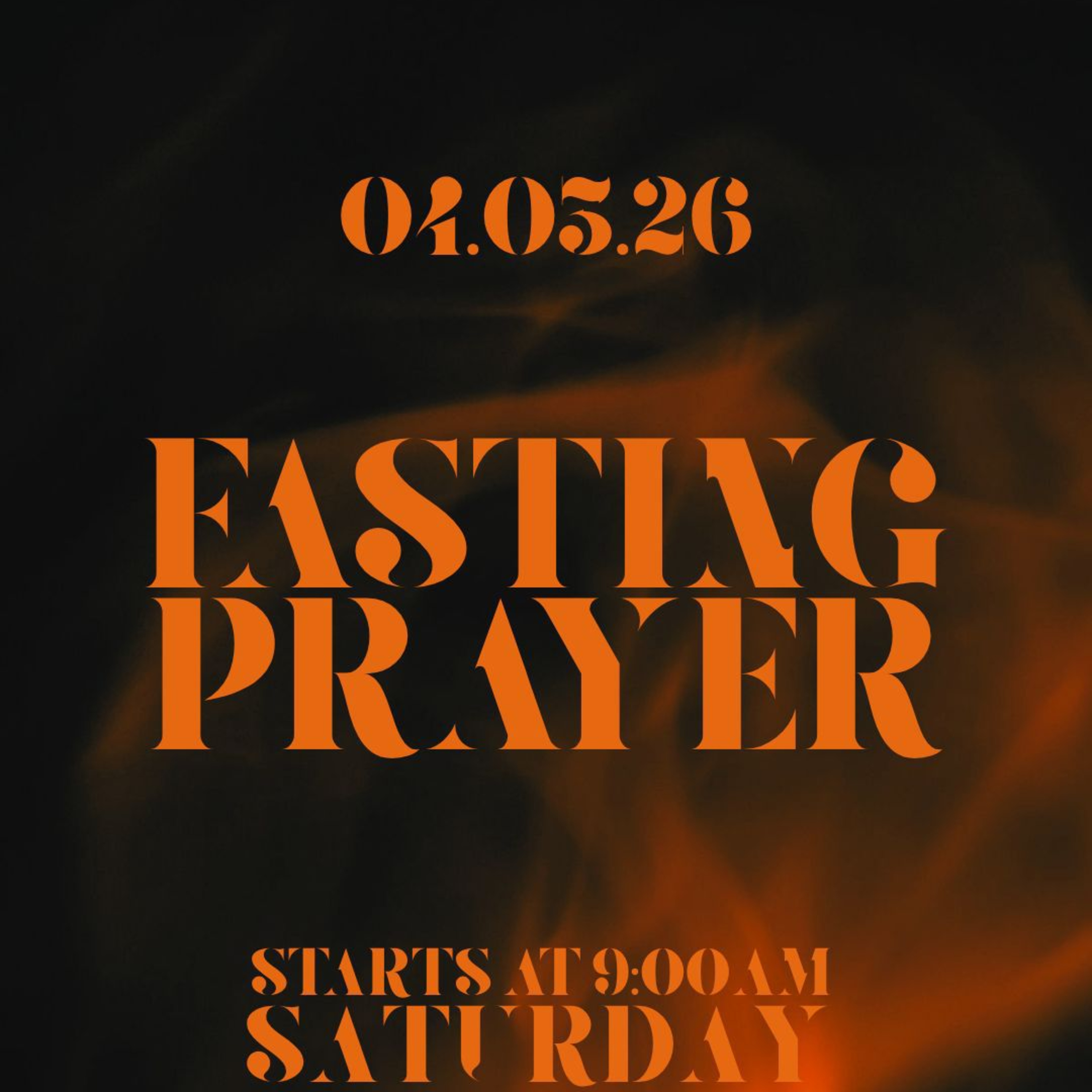 Fasting Prayer @gracechapelbglr I 04 April 2026