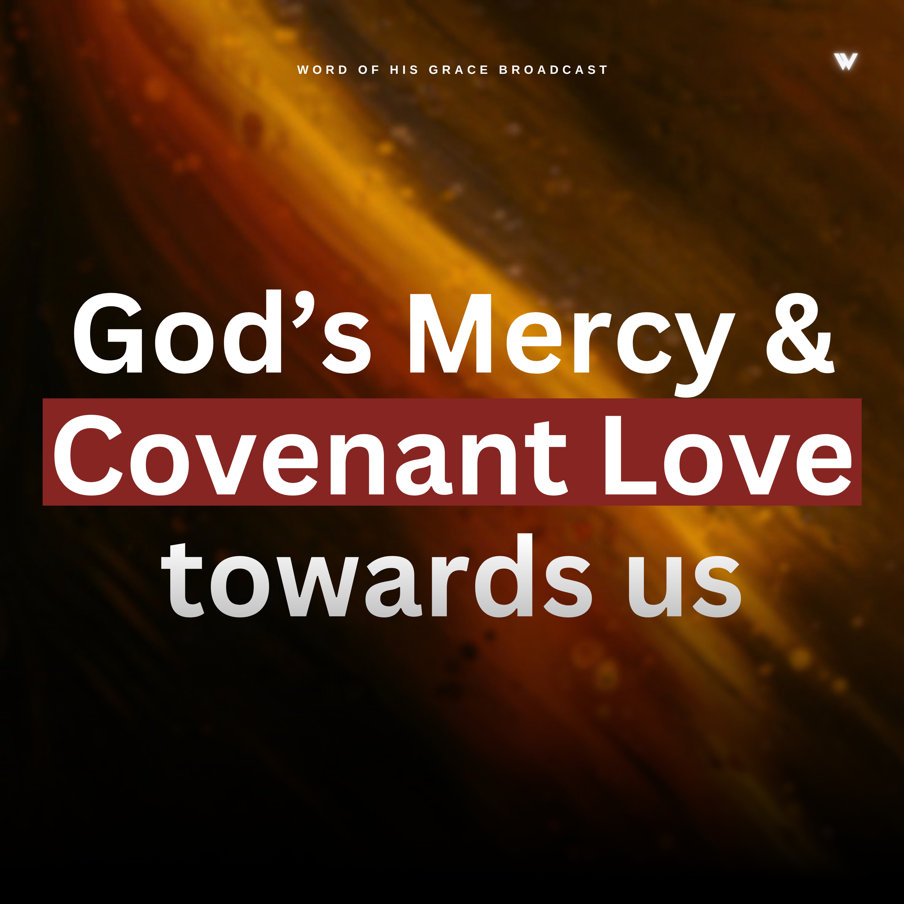 God's Mercy & Covenant Love towards us I Pastor Anoop Cherian I SOS -10 May 2026