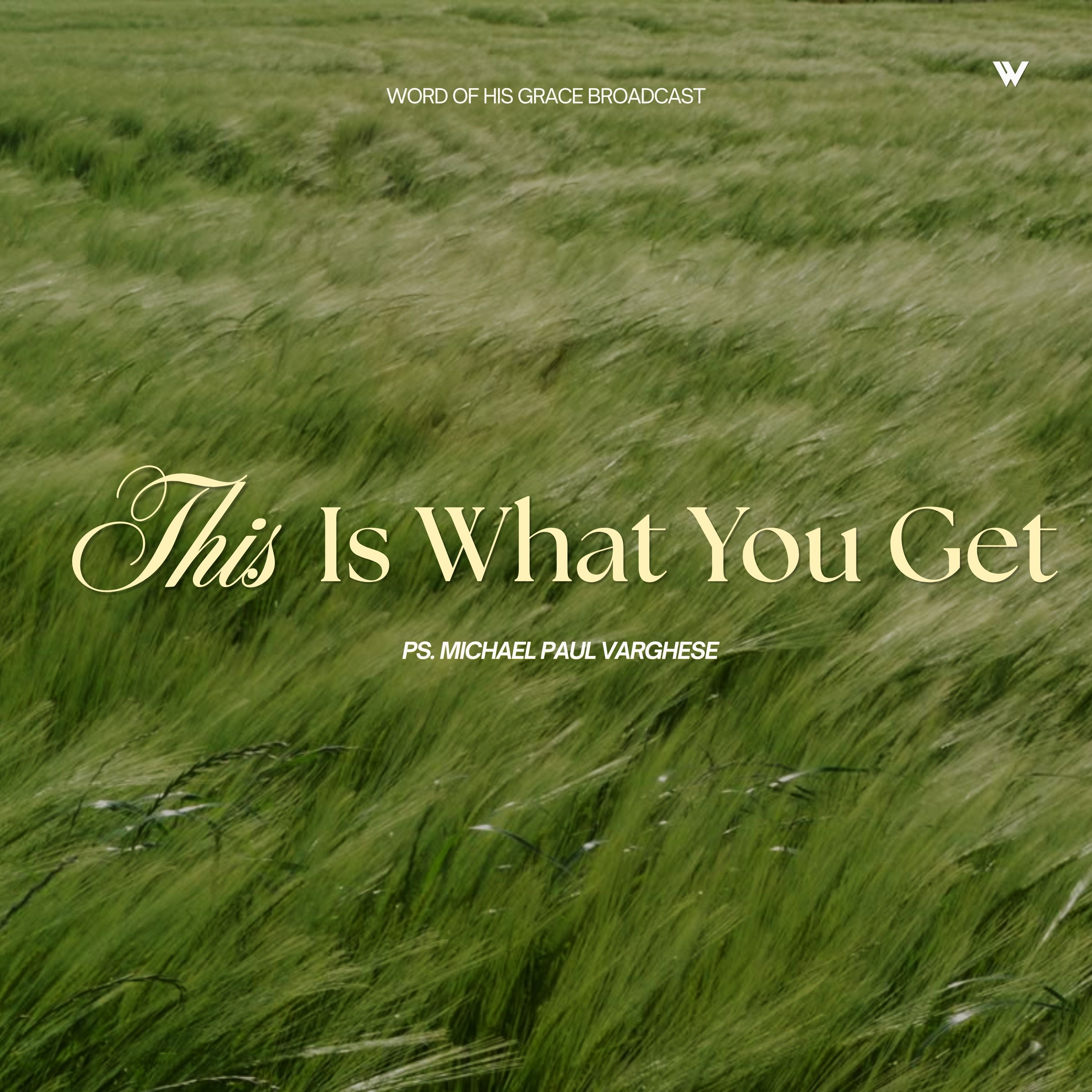 This is What You Get _Pastor Michael Paul Varghese_SOS_06 Sep 2026