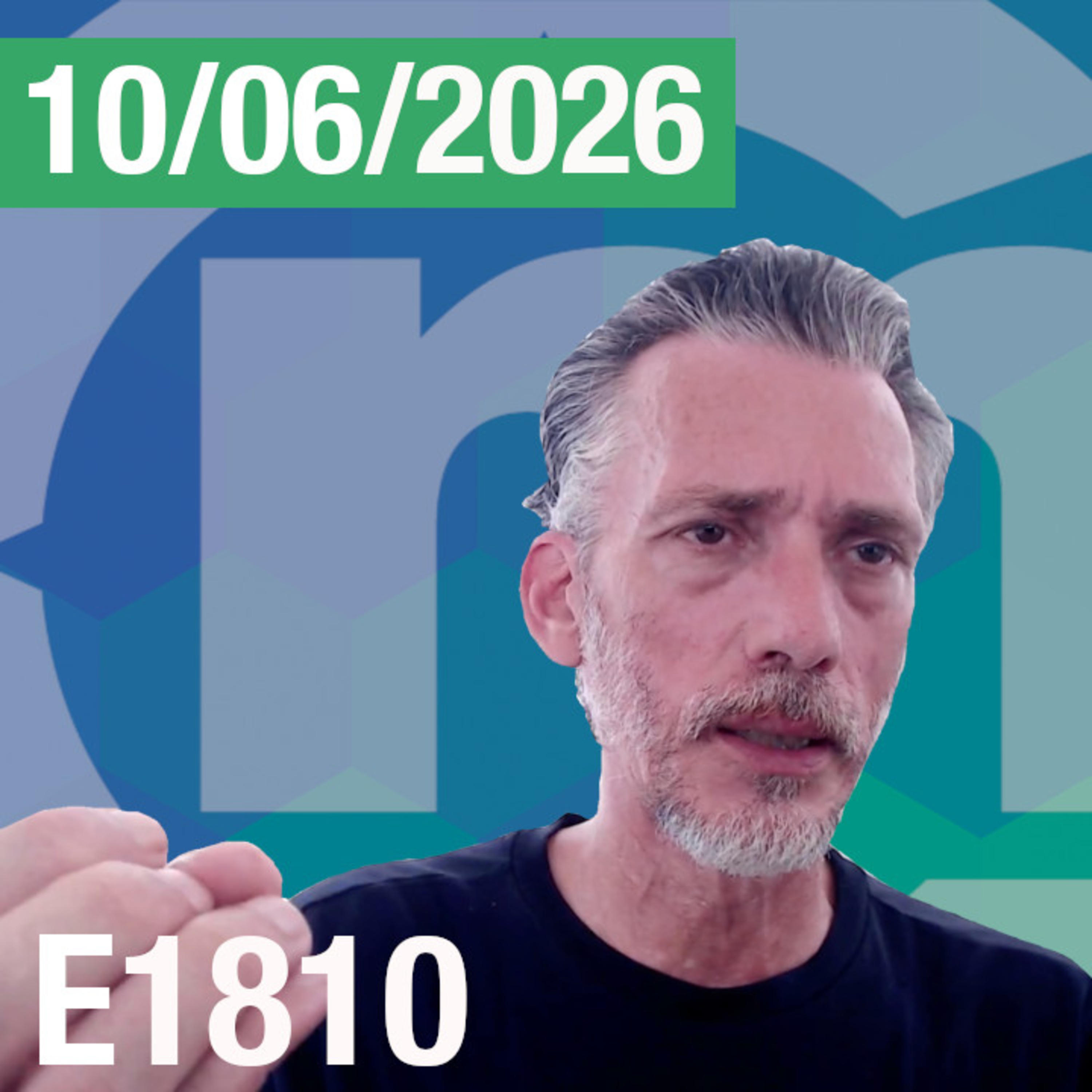 E1810 - Hablando de #Bitcoin y #Criptomonedas - Junio 10, 2026 episode artwork