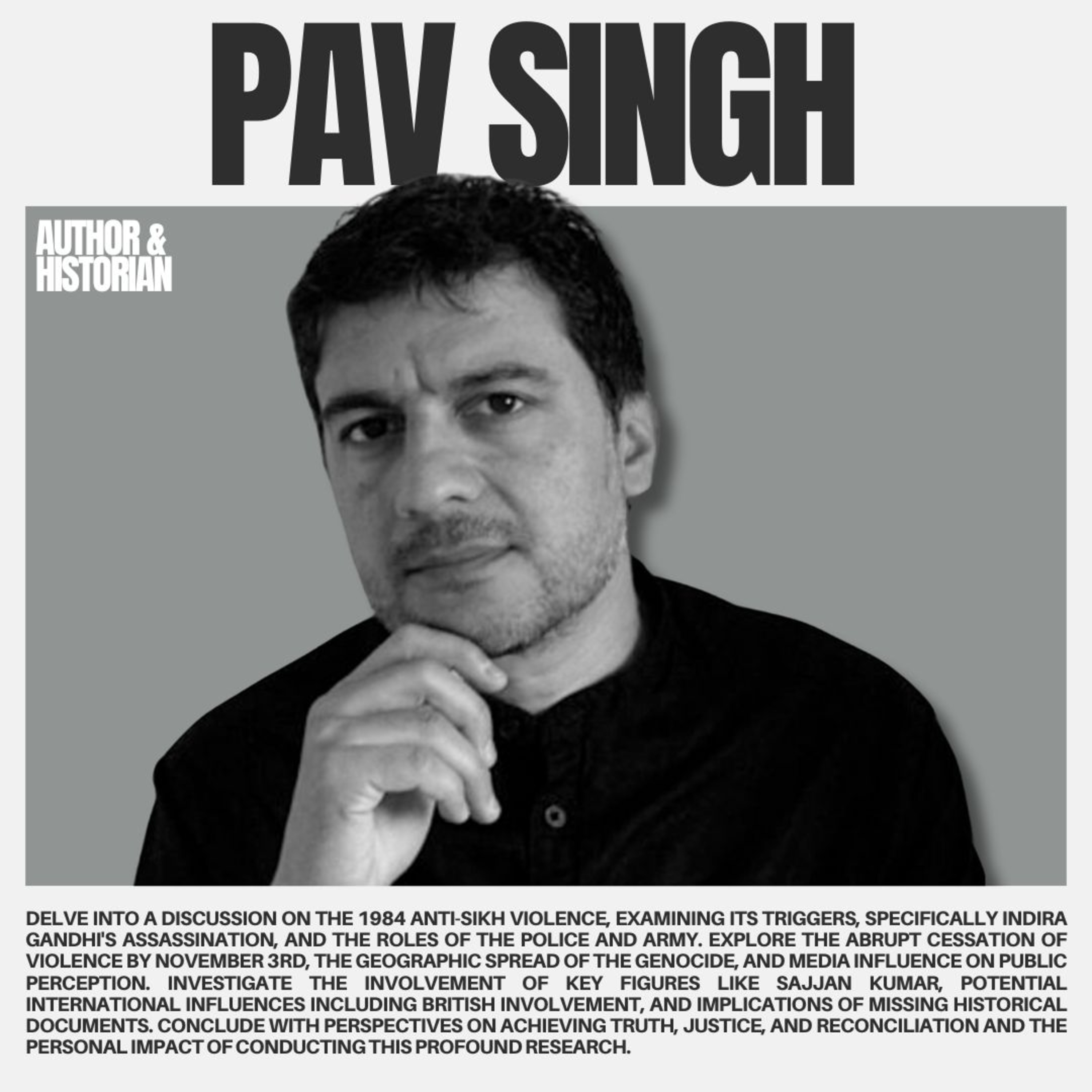 1984: India's Guilty Secret | Pav Singh episode artwork