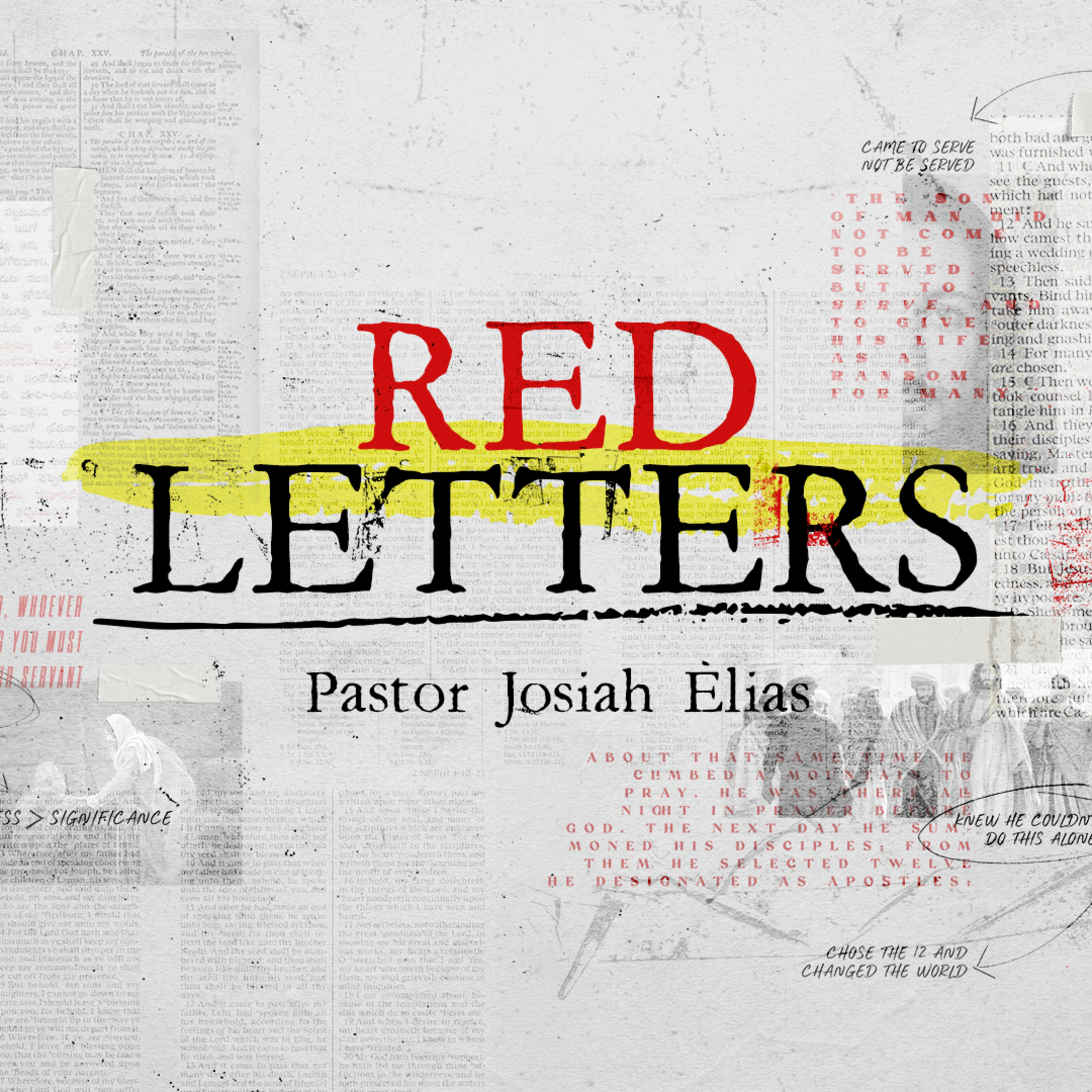 Red Letters: Eternal Perspective - Pastor Josiah Elias episode artwork