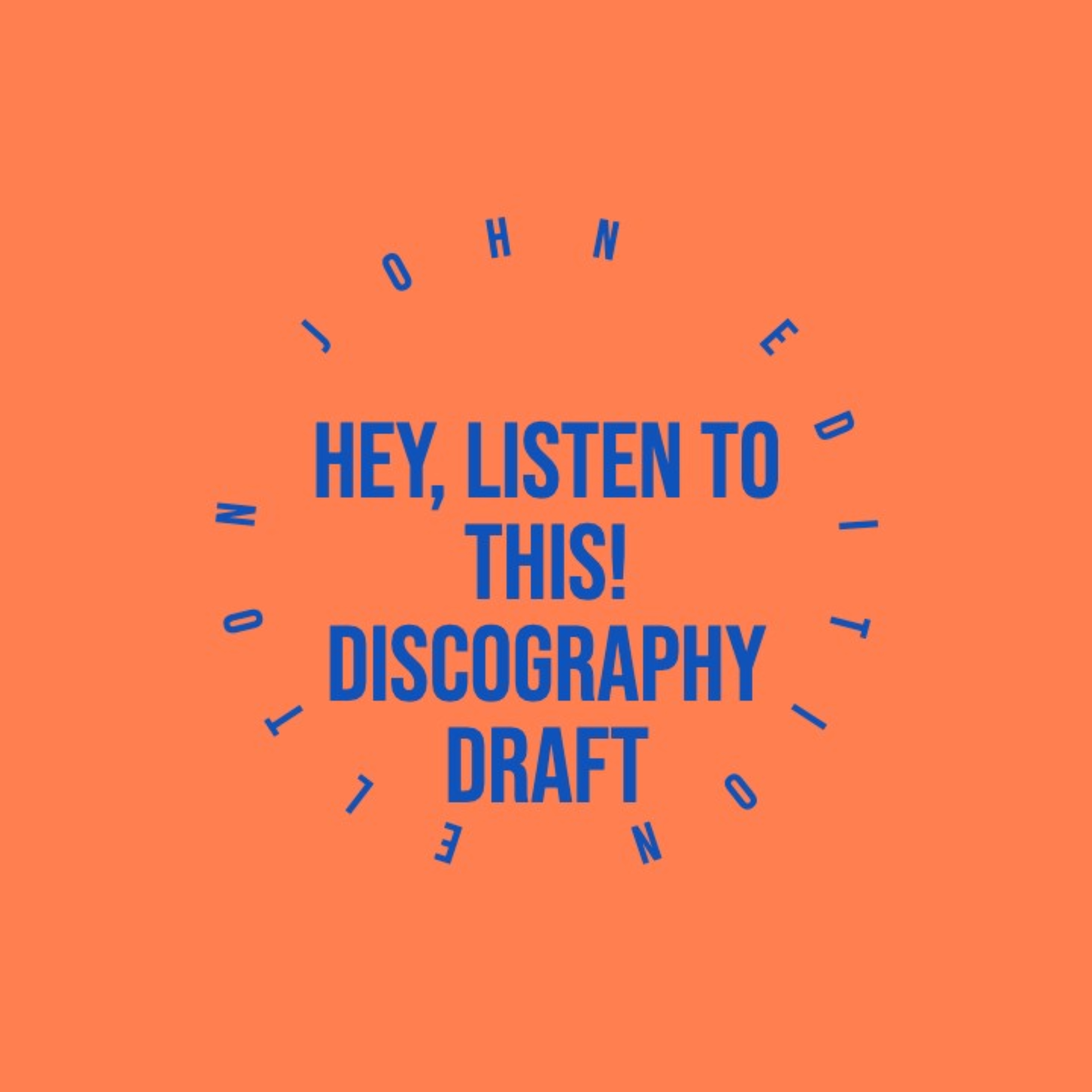 Discography Draft: Elton John  episode artwork