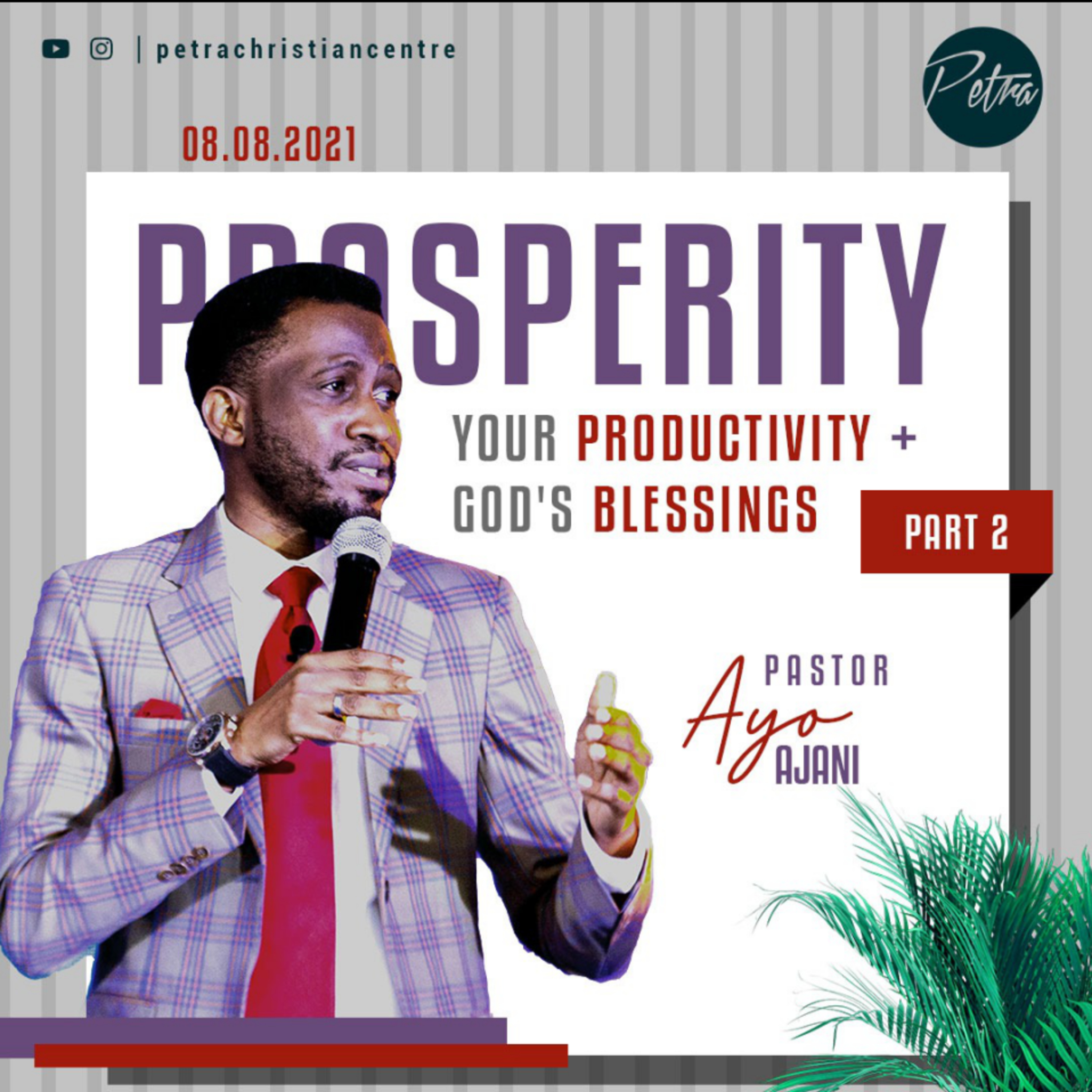 Prosperity = Your Productivity + God's Blessings II episode artwork