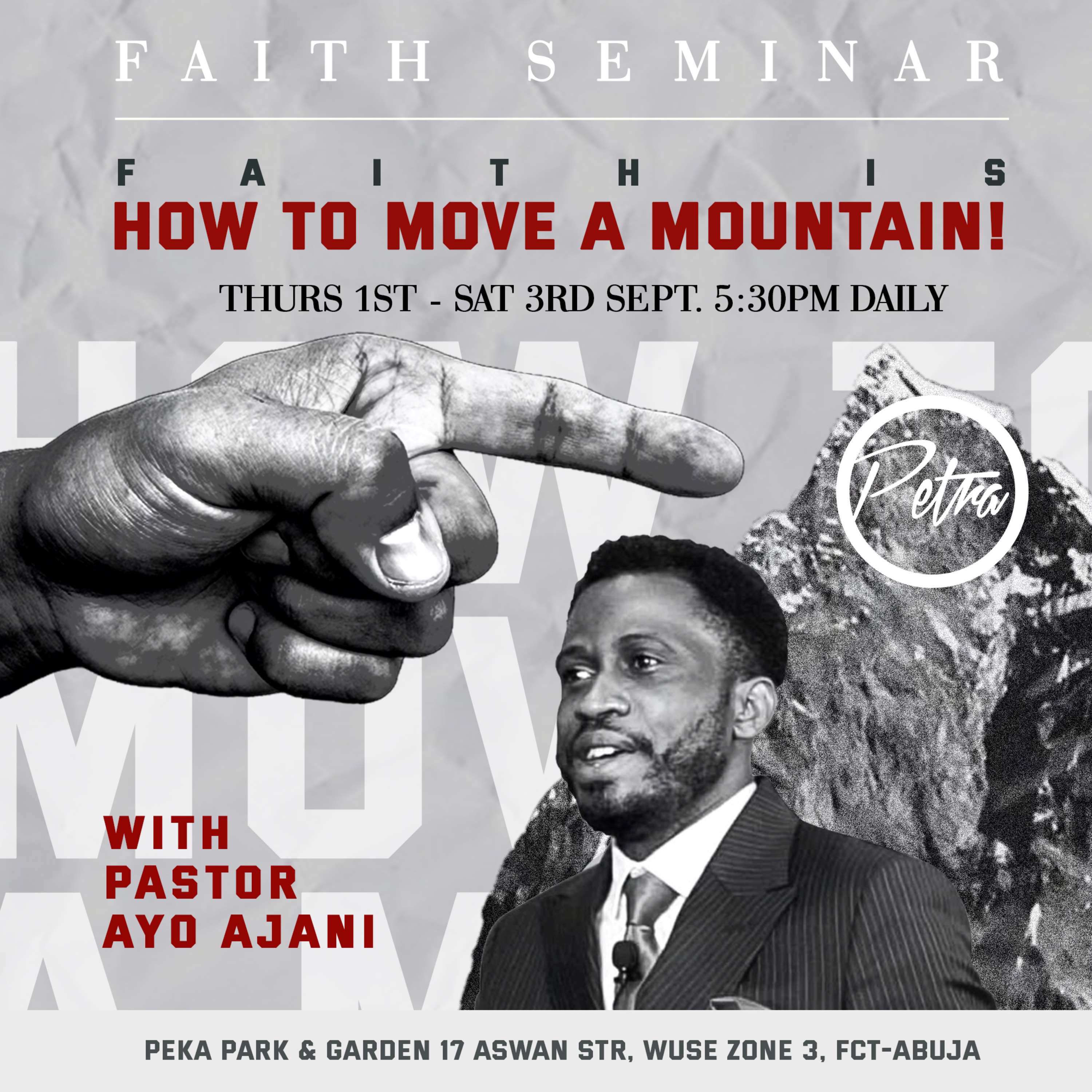 Faith Seminar - Day 1 episode artwork