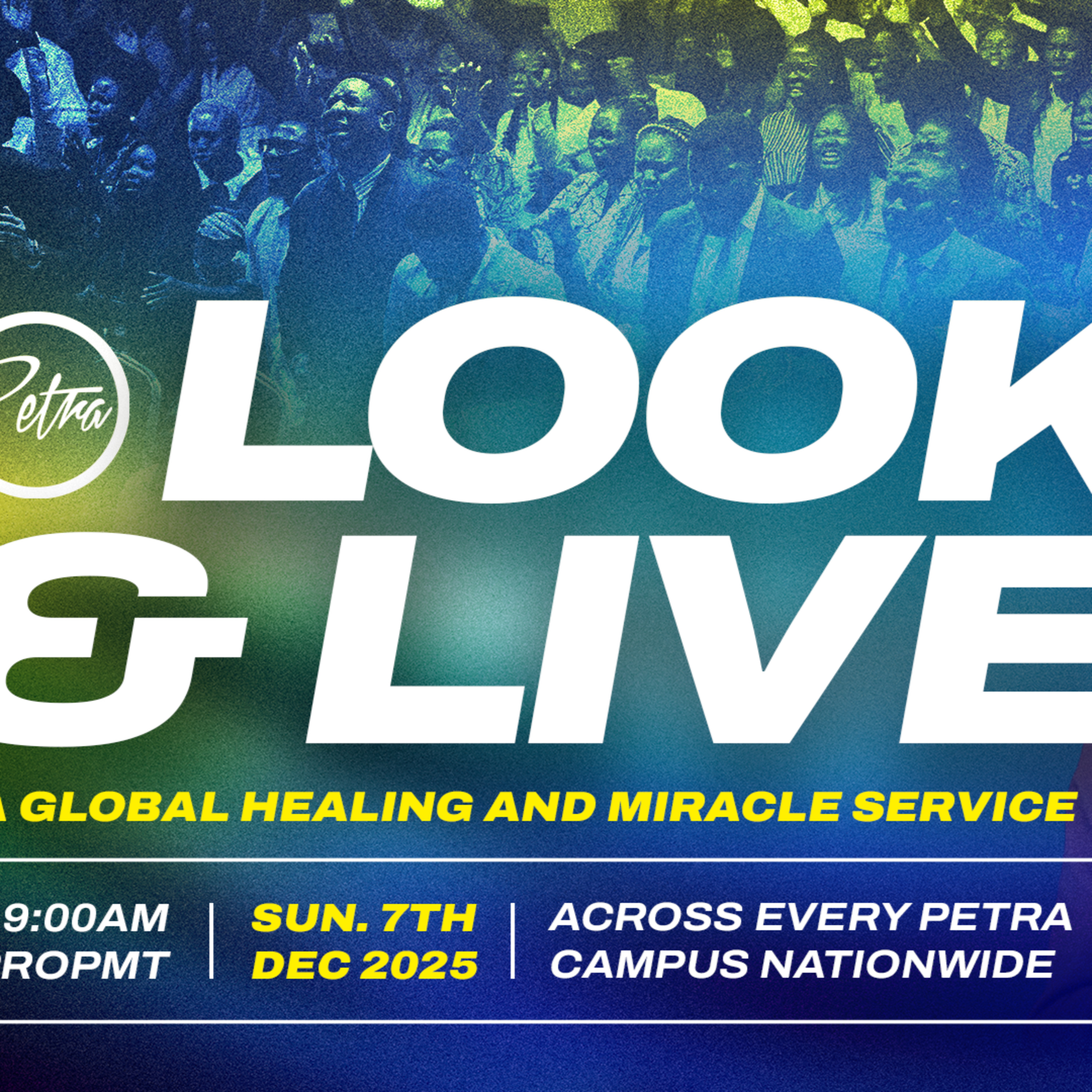 LOOK & LIVE - A Healing & Miracle Service - December Edition episode artwork