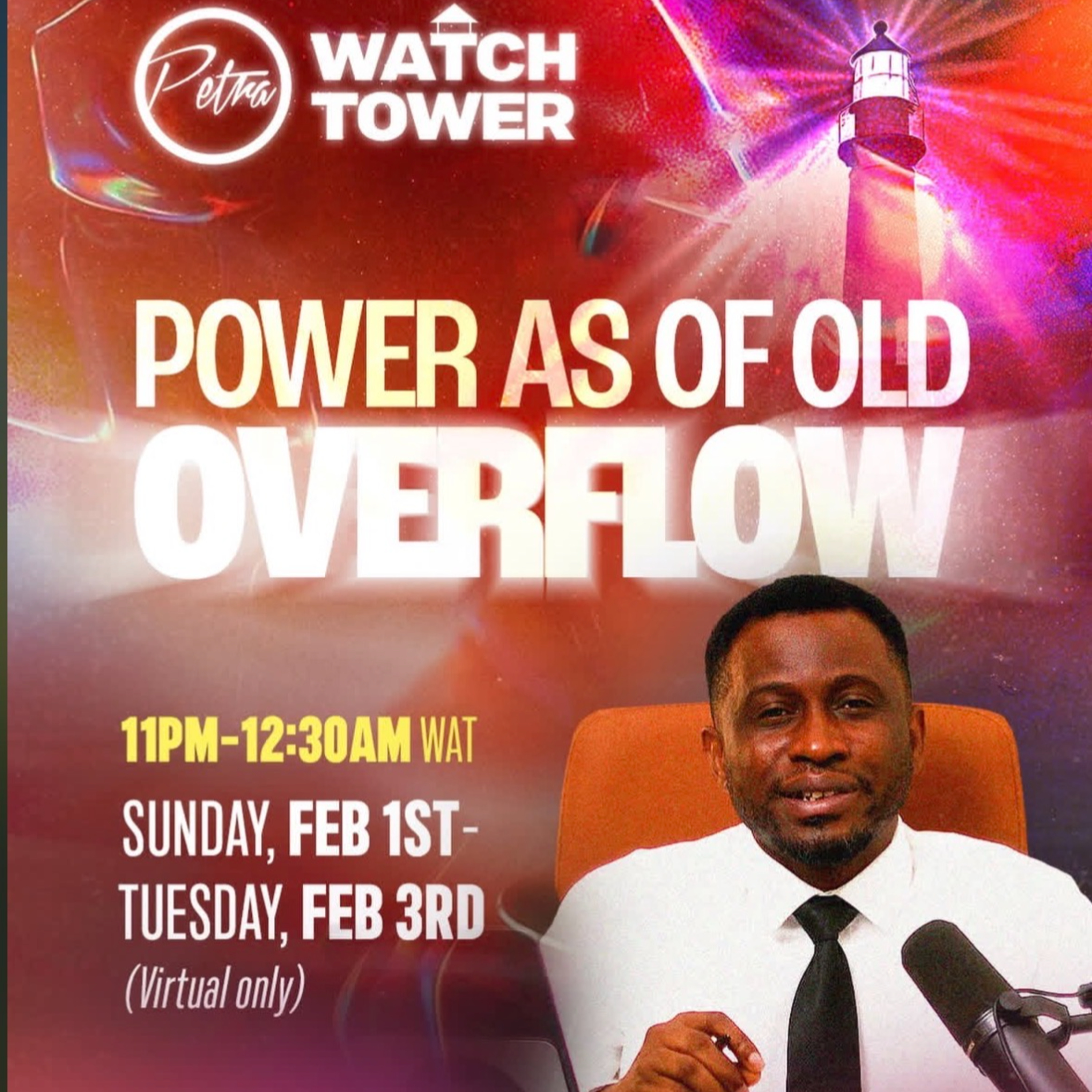 WATCHTOWER: Power As Of Old Overflow - Day 1 I Pst Ayo Ajani