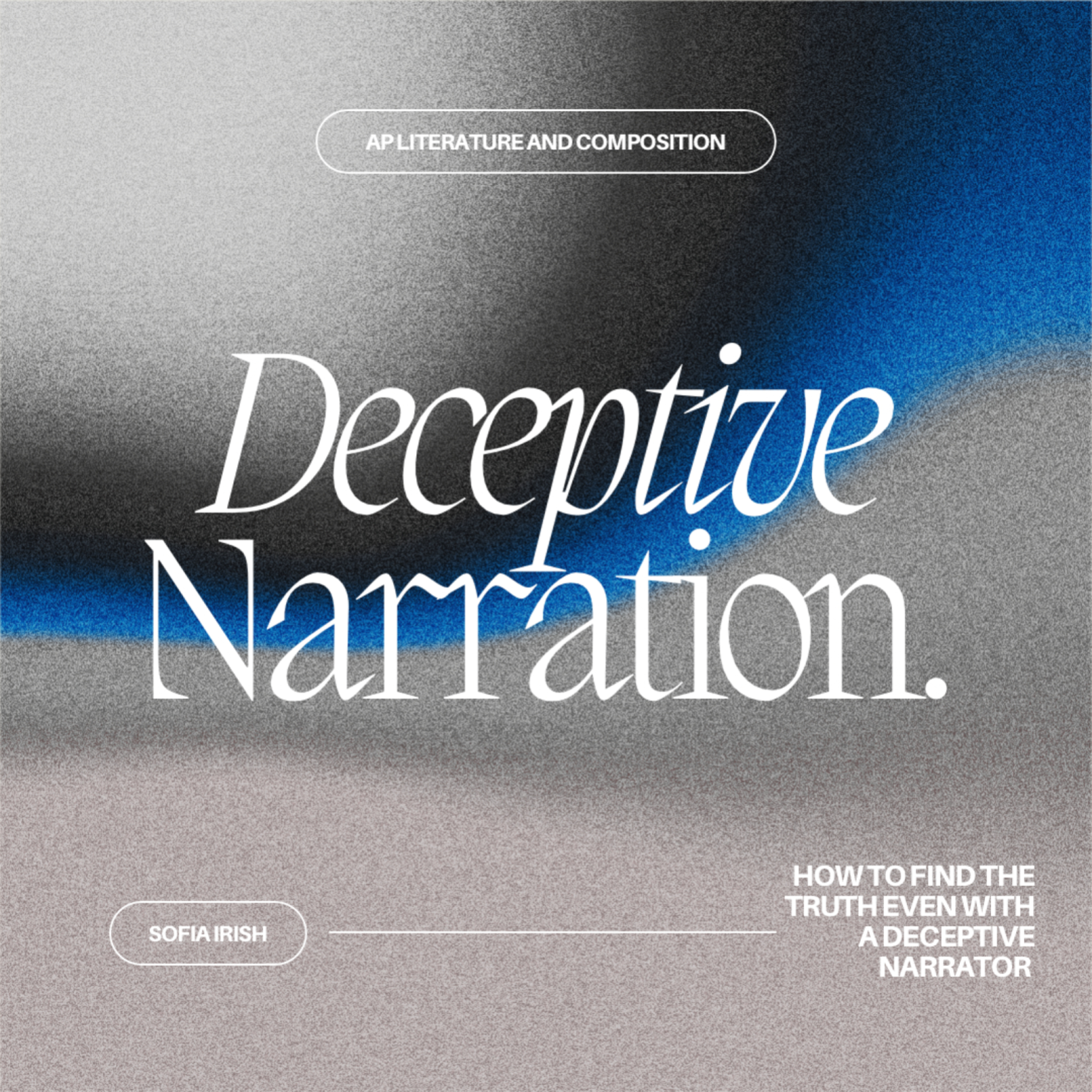 "Deceptive Narration" by Sofia episode artwork