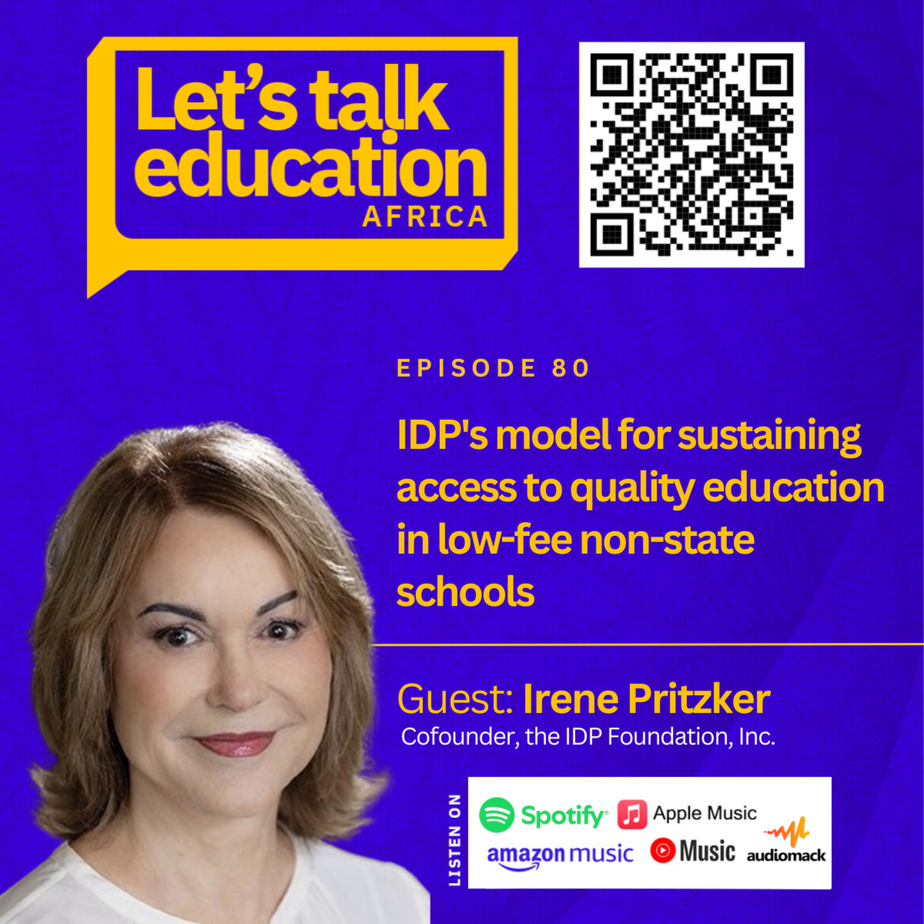 S03E80 IDP's model for sustaining access to quality education in low-fee non-state schools  episode artwork
