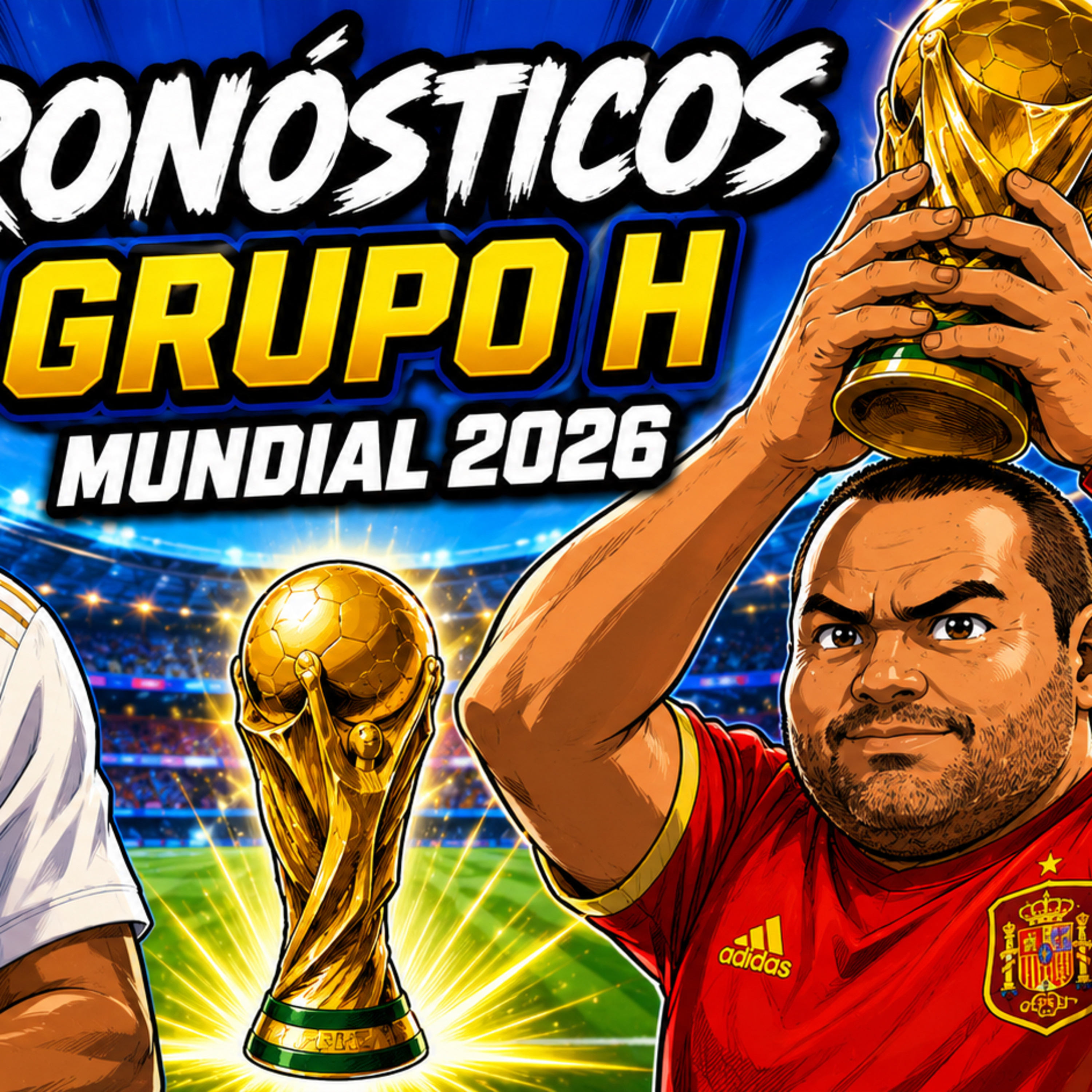 EPISODIO 148: PREDICCIÓN DEL GRUPO H | ❖ ESPAÑA ❖ CABO VERDE ❖ ARABIA SAUDITA ❖ URUGUAY episode artwork