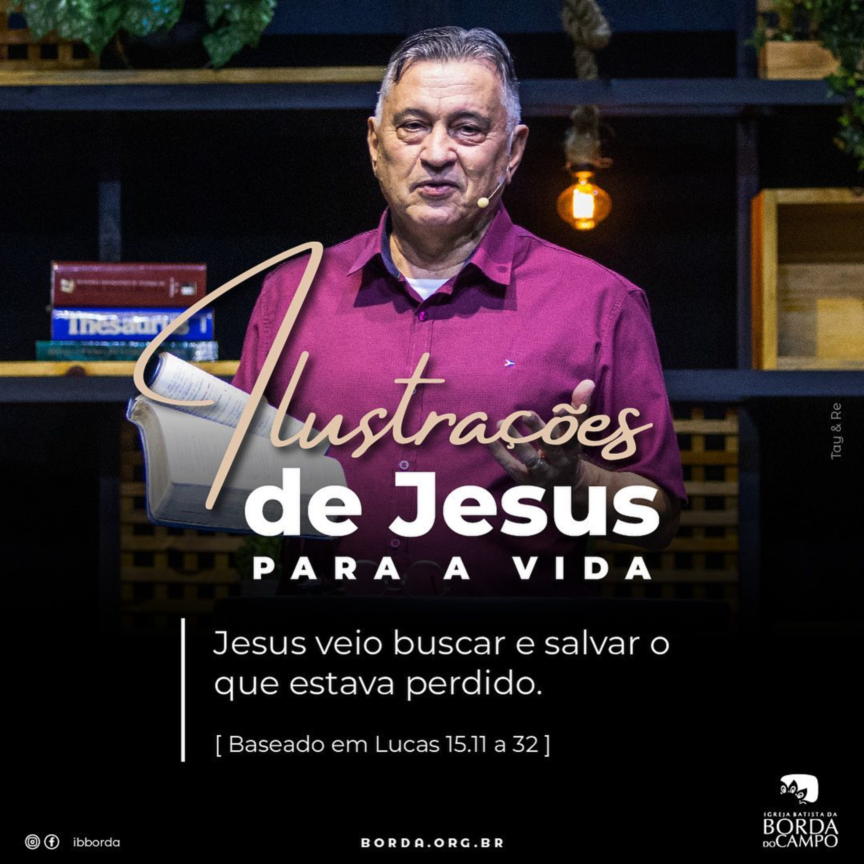 Pregações 180 - Jesus veio buscar e salvar o que estava perdido episode artwork