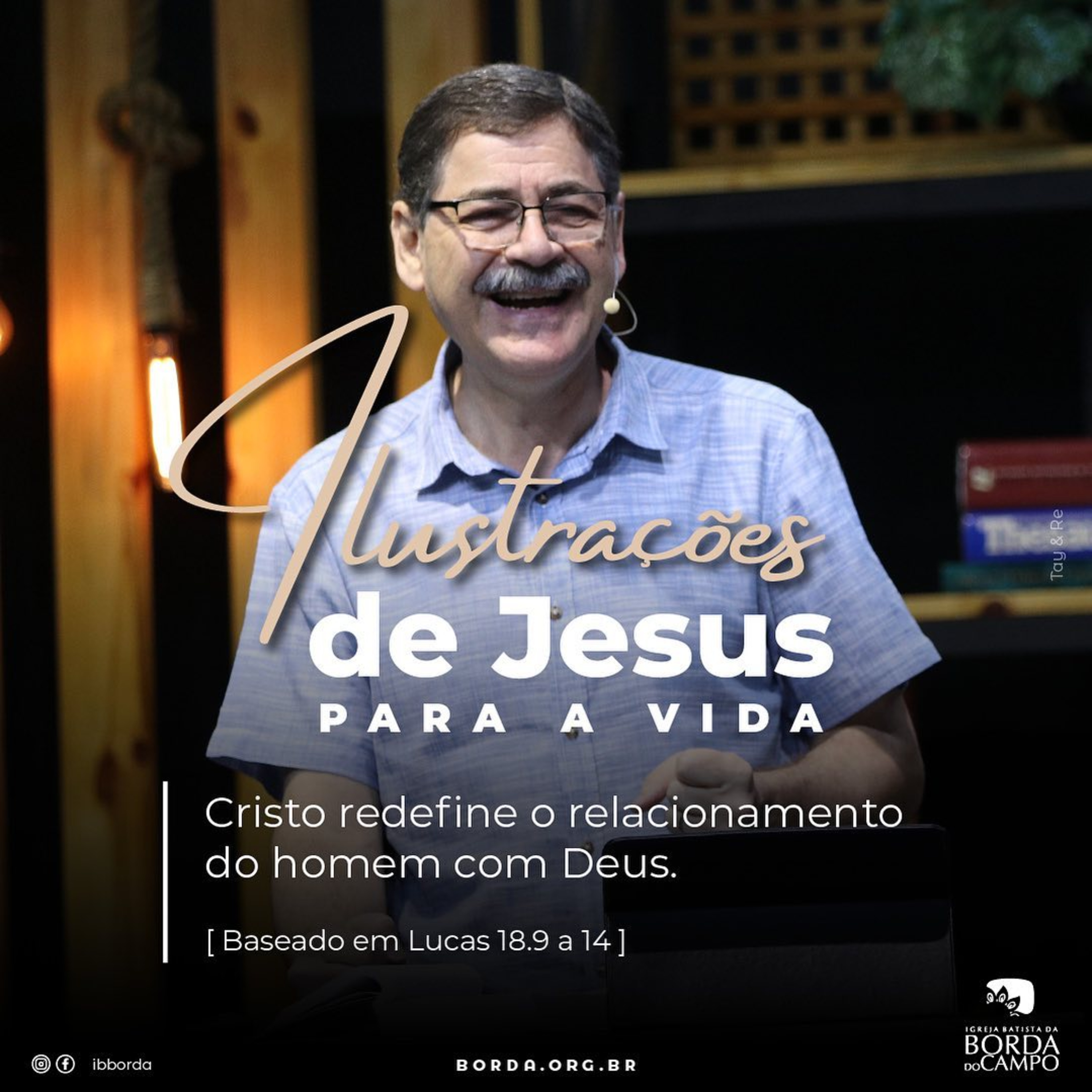 Pregações 181 - Cristo redefine o relacionamento do homem com Deus episode artwork