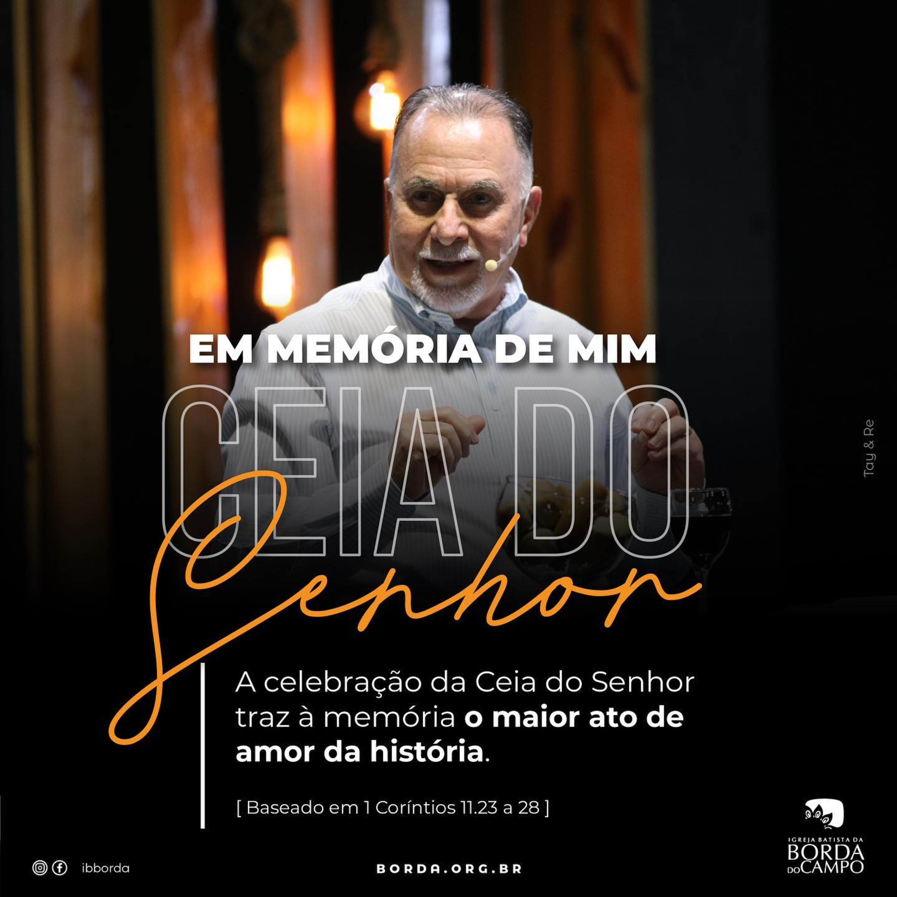 Pregações 182 - A celebração da Ceia do Senhor traz à memória o maior ato de amor da história episode artwork